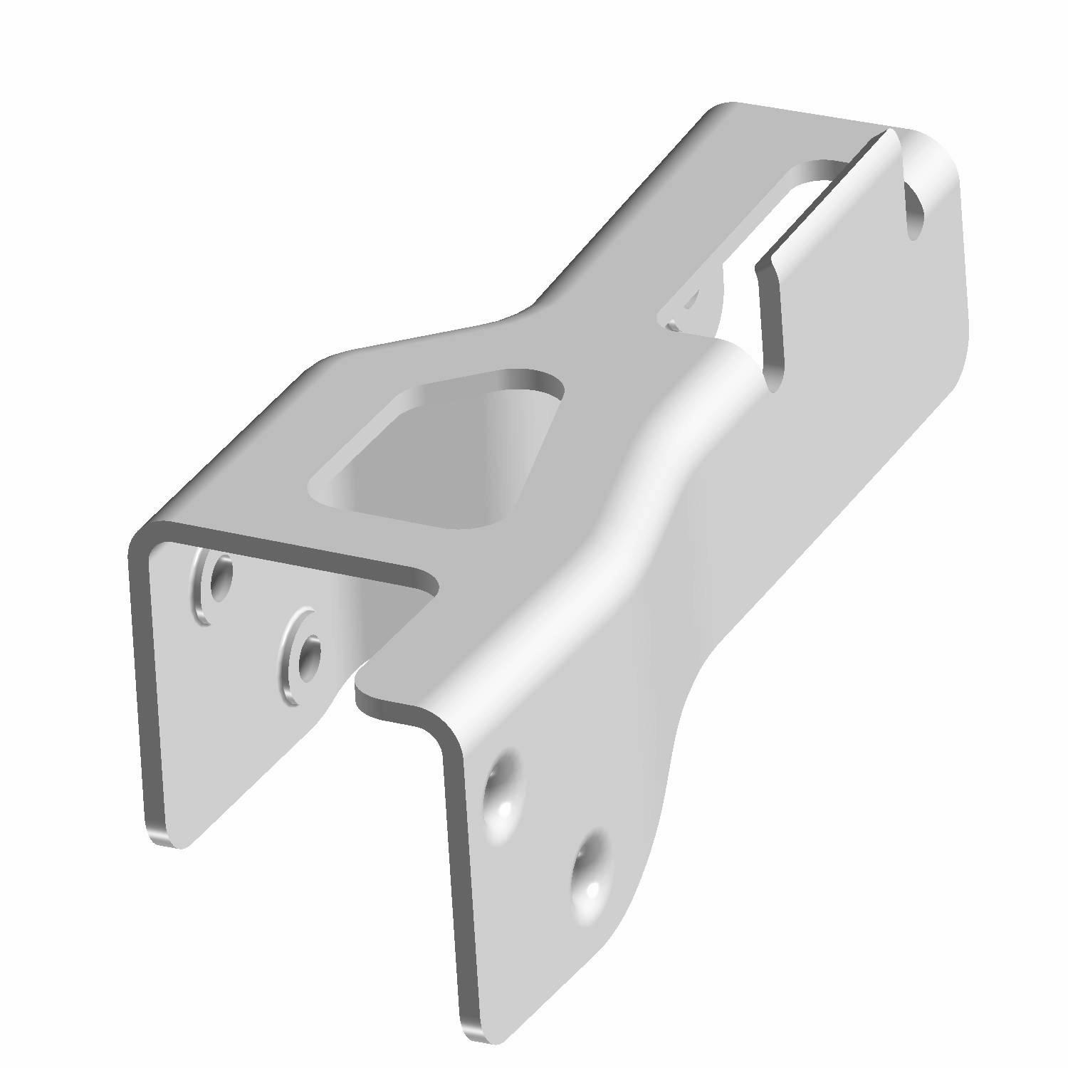 BRKT-DOOR TRACK FRONT RH BLK