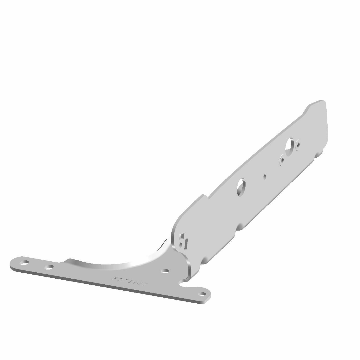 BRKT-TAILGATE UPRIGHTRHM.BLK