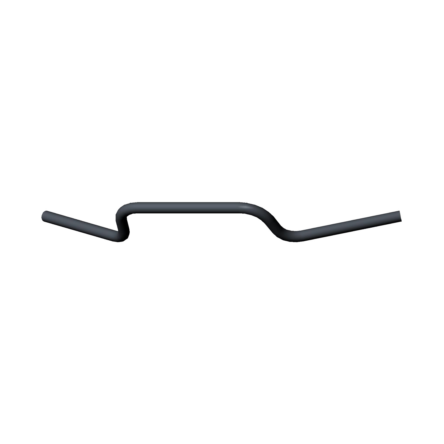 TUBE-HANDLEBAR ATV SINGLES BLK