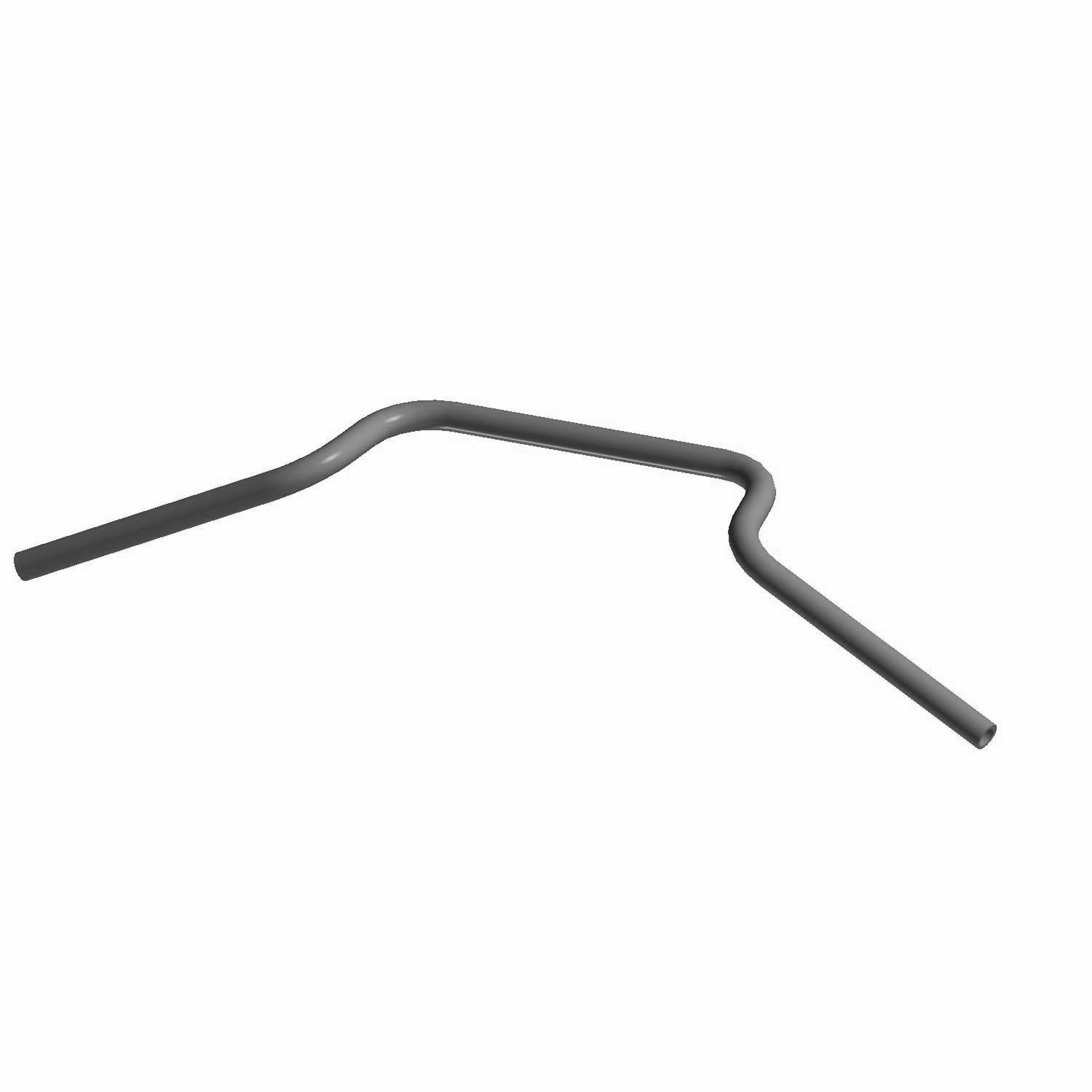 TUBE-HANDLEBAR ATV SINGLES BLK