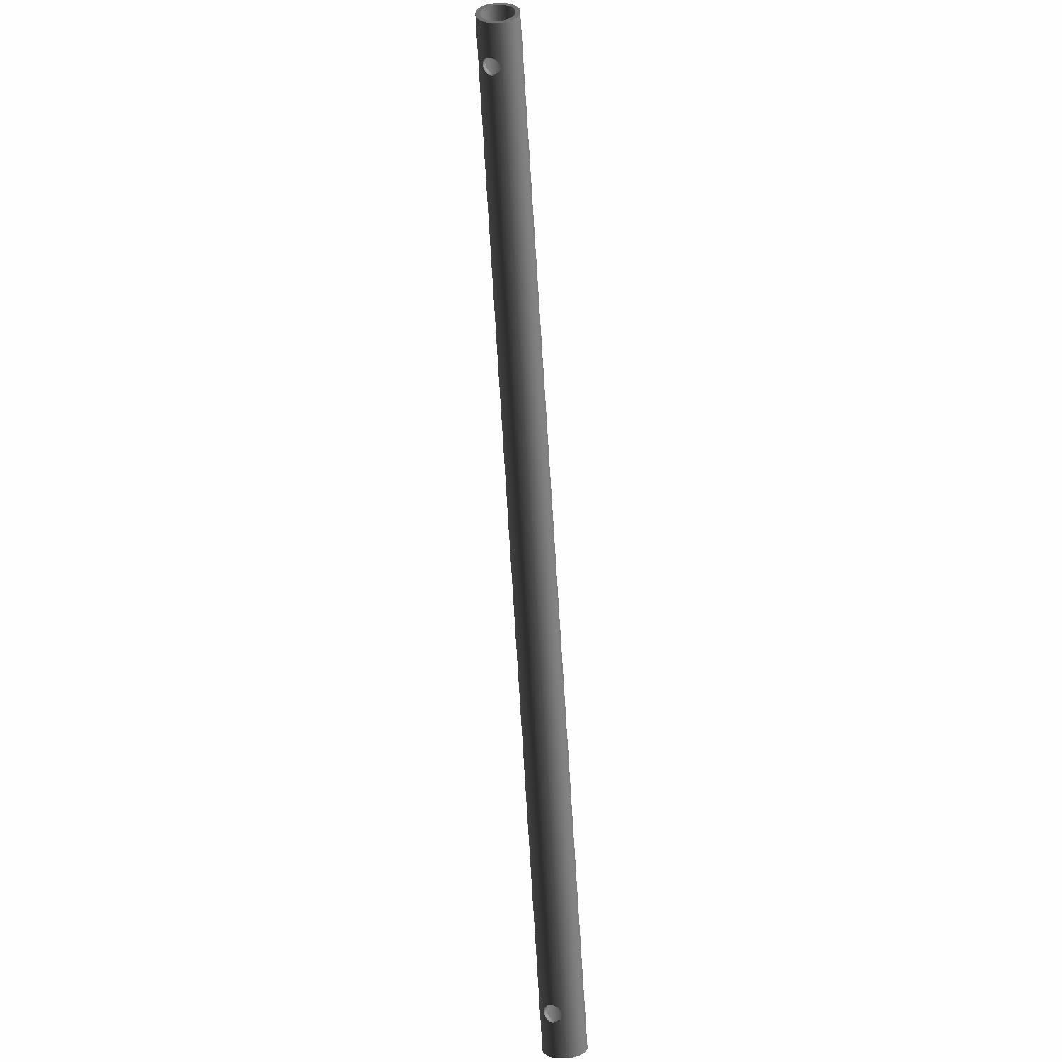TUBE RR RACK TIEDOWN BLK
