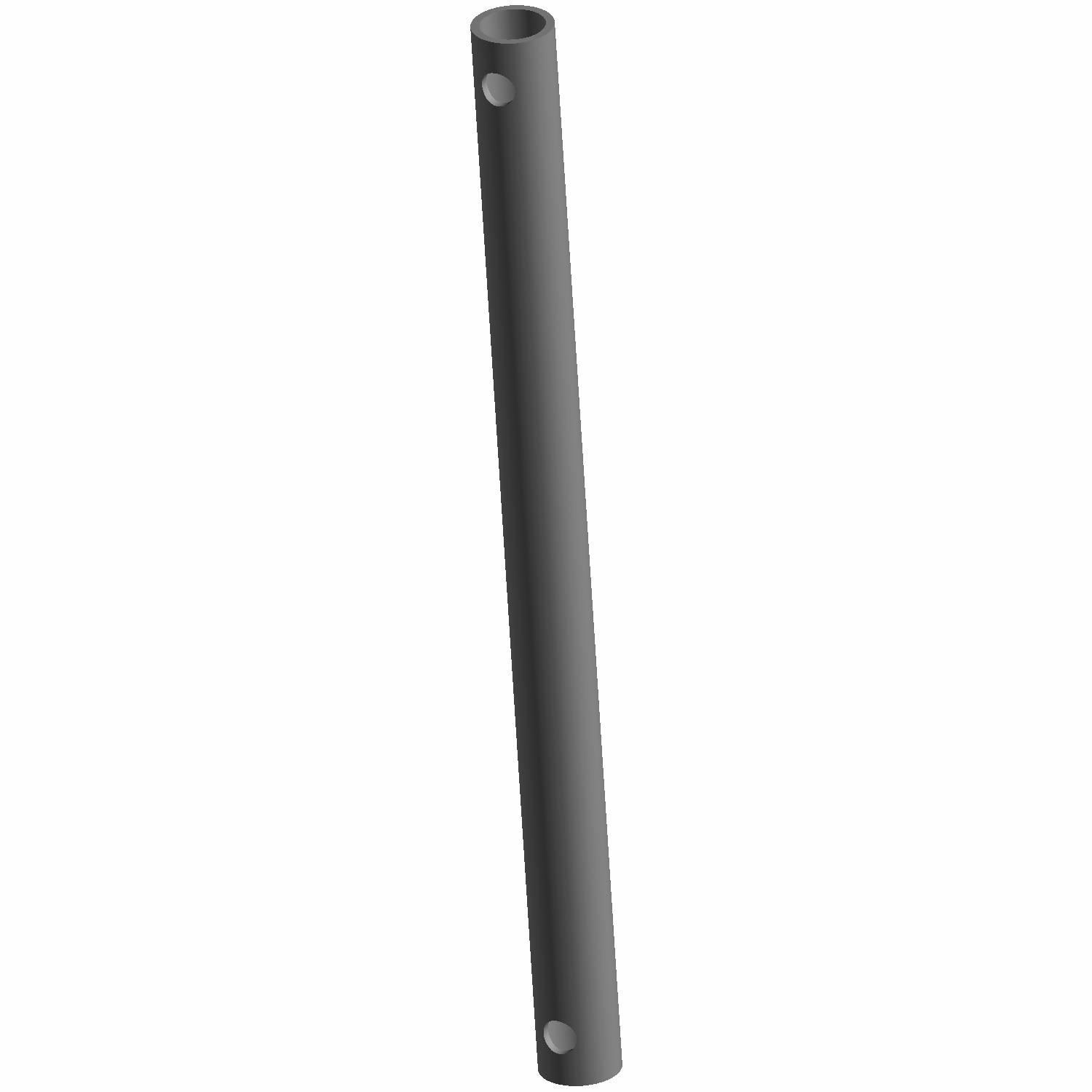 TUBE FR RACK TIEDOWN BLK