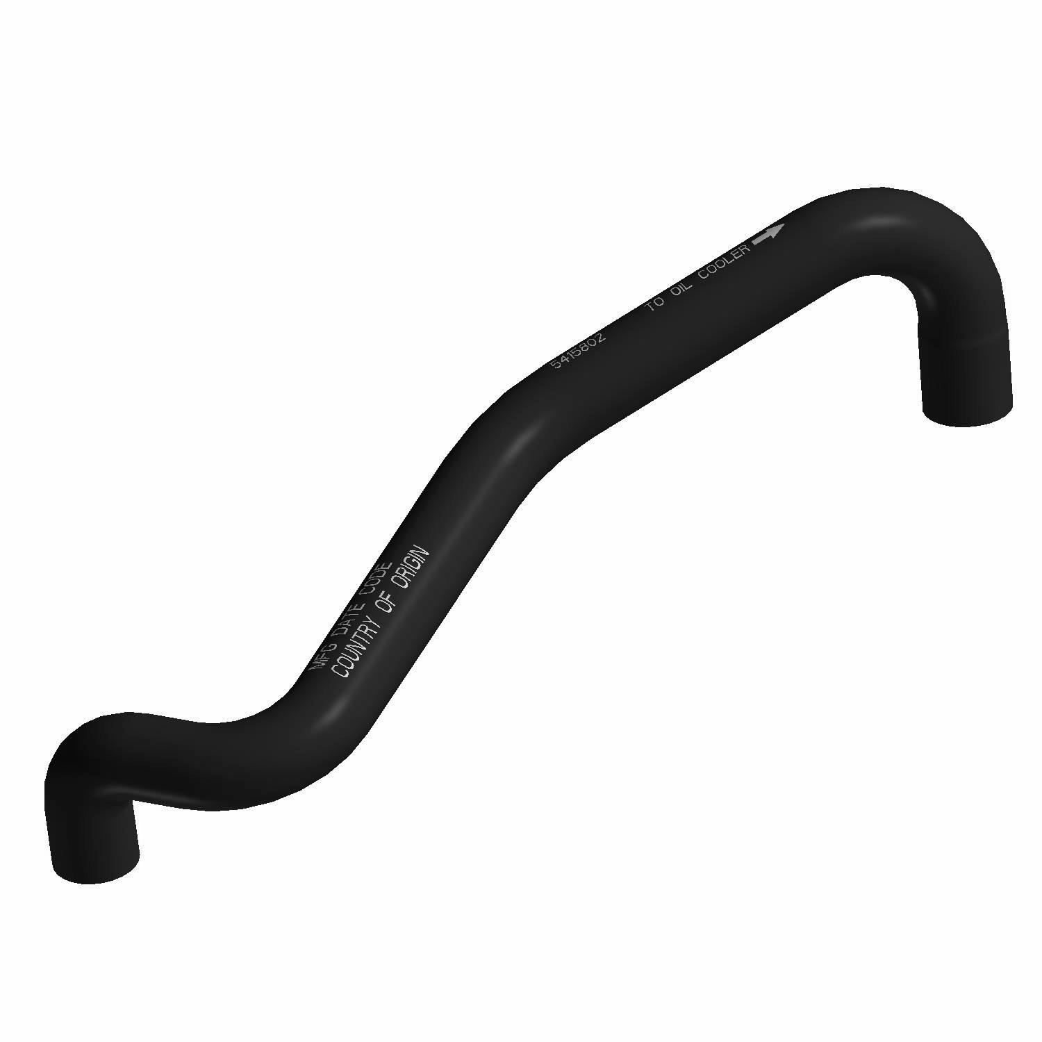 HOSE-OIL COOLER OUT FORMED