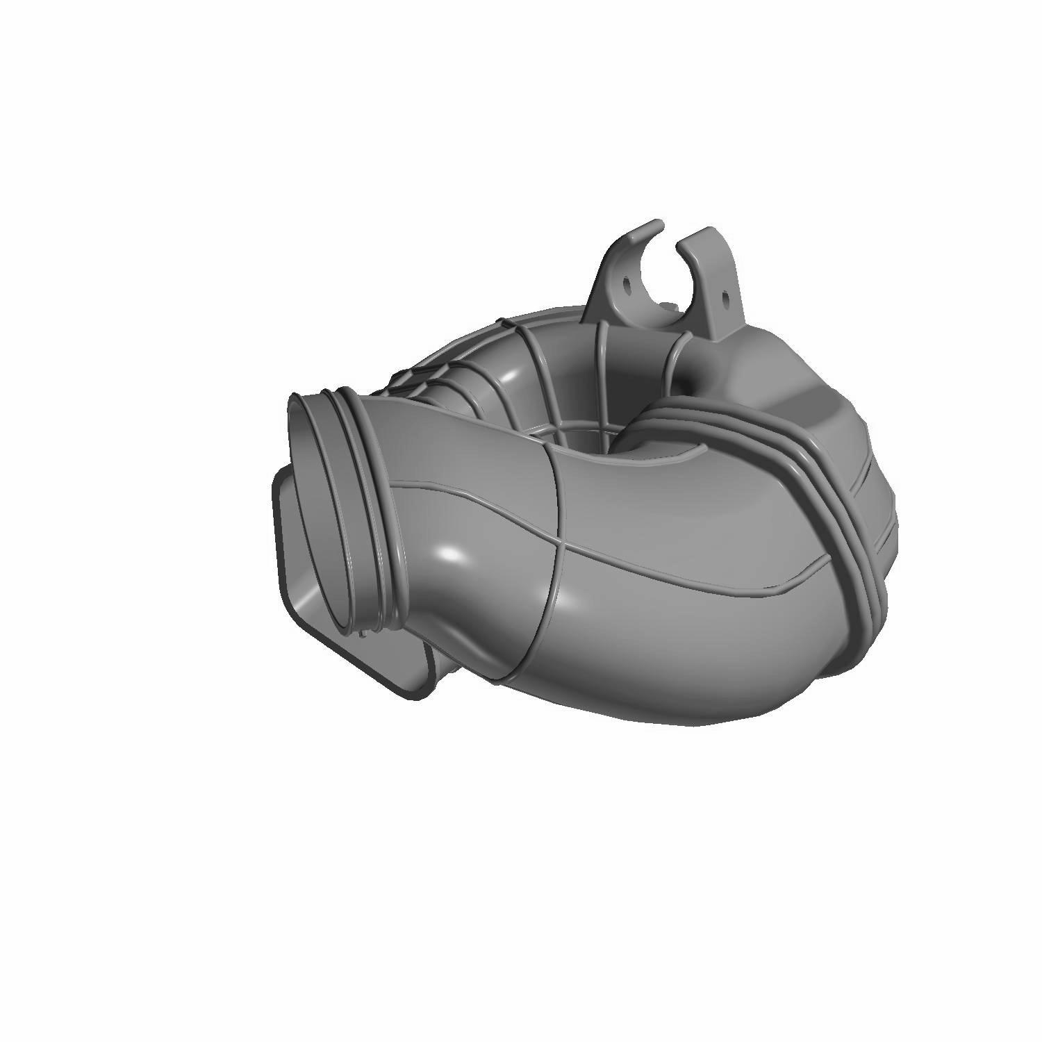 DUCT-CLUTCH EXHAUST