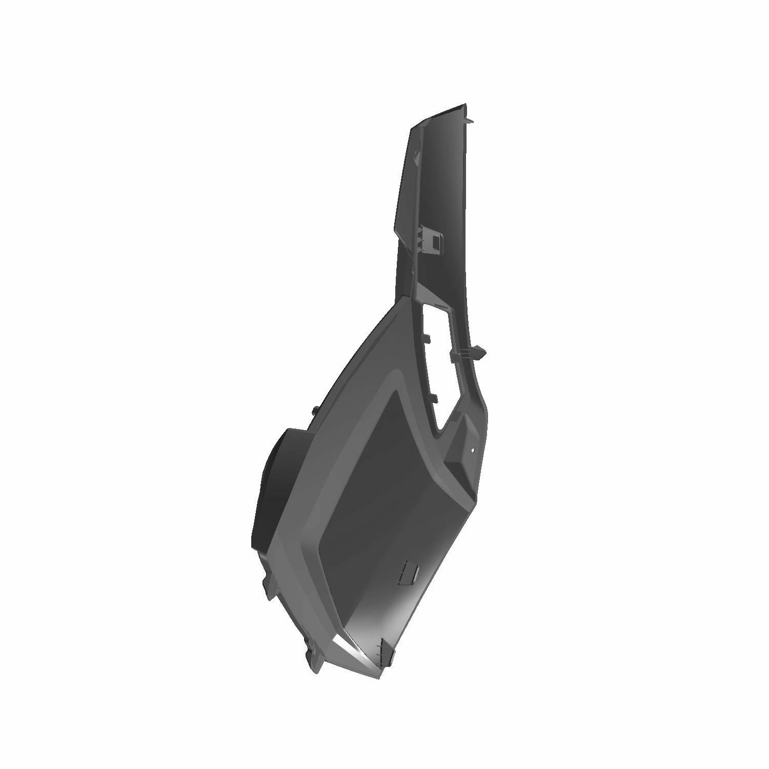 PANEL-SIDE RH HDPE FB RED
