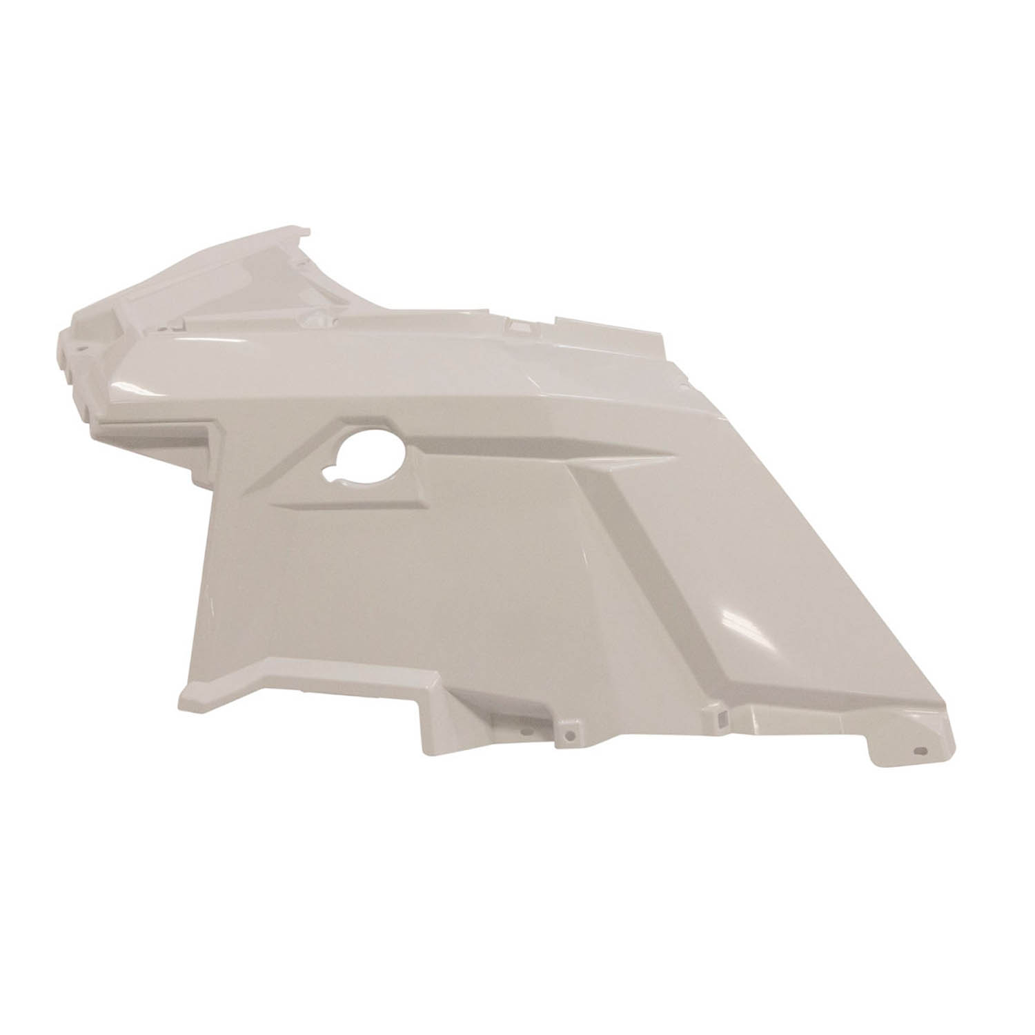 "FENDER-FRONT LH WHITE LTNG"