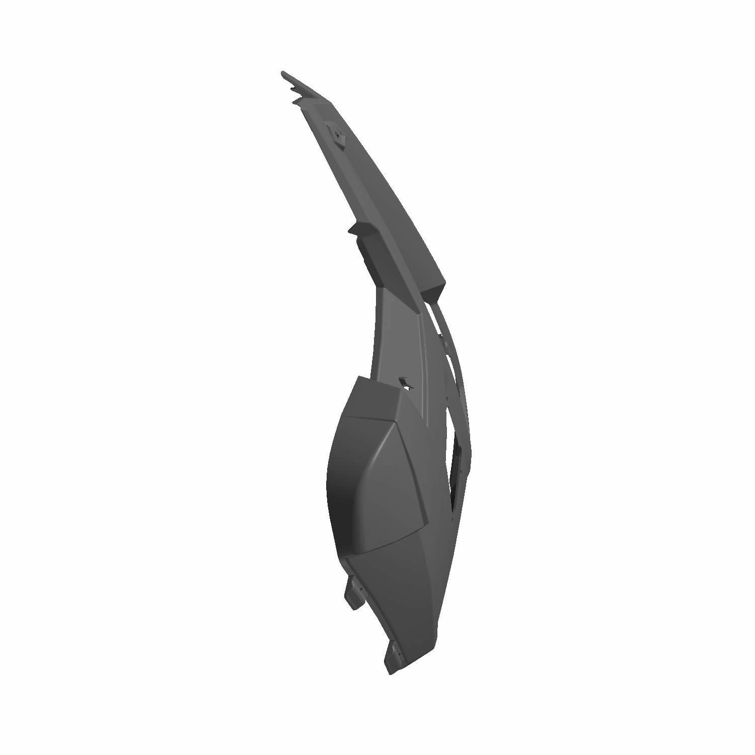 PANEL-SIDE AIROUT LH POL BLUE