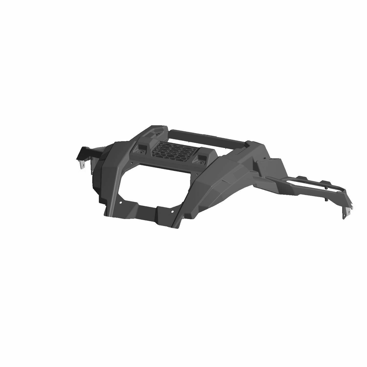 "BUMPER-FRT MOD INTG PLOW BLK"