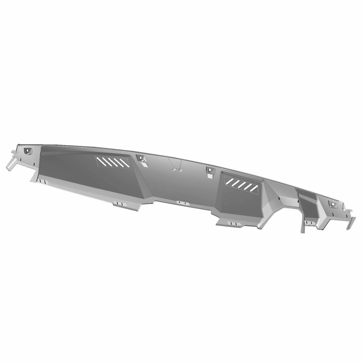 DASH-PANEL UPPER ROUTERED BLK