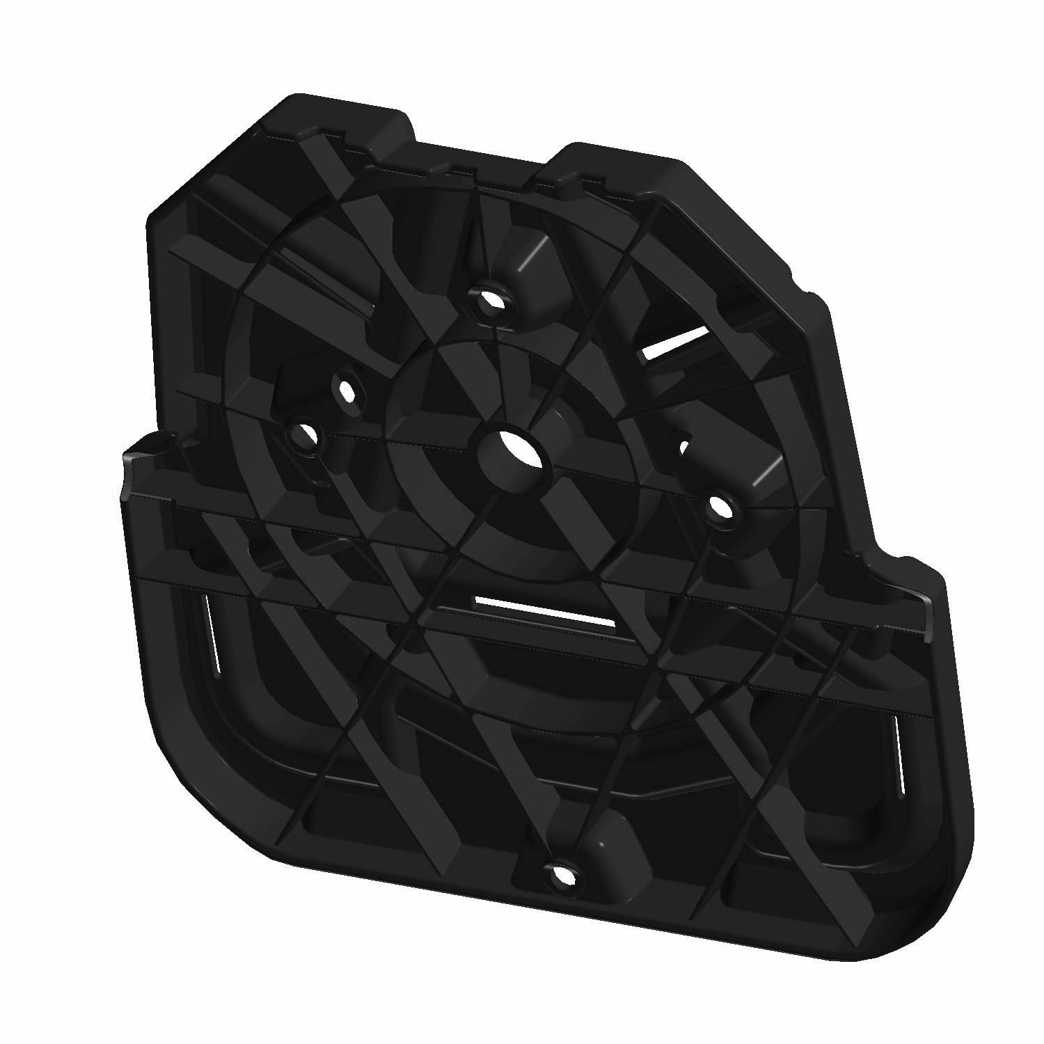COVER-RACK REAR 6X6 BLK