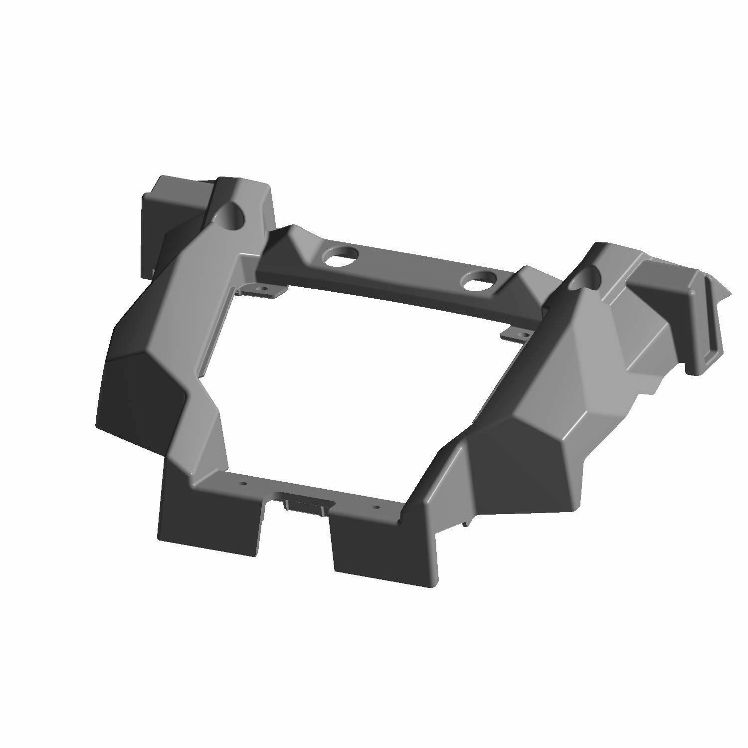 BUMPER-FRONT LOWER BLK