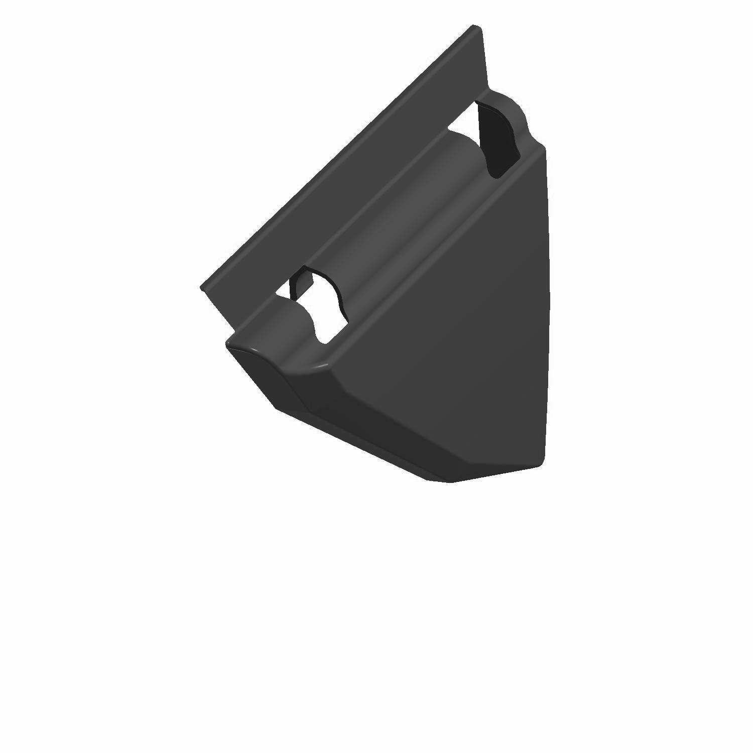 COVER-BLSTRBAR PNT LH STLH BLK
