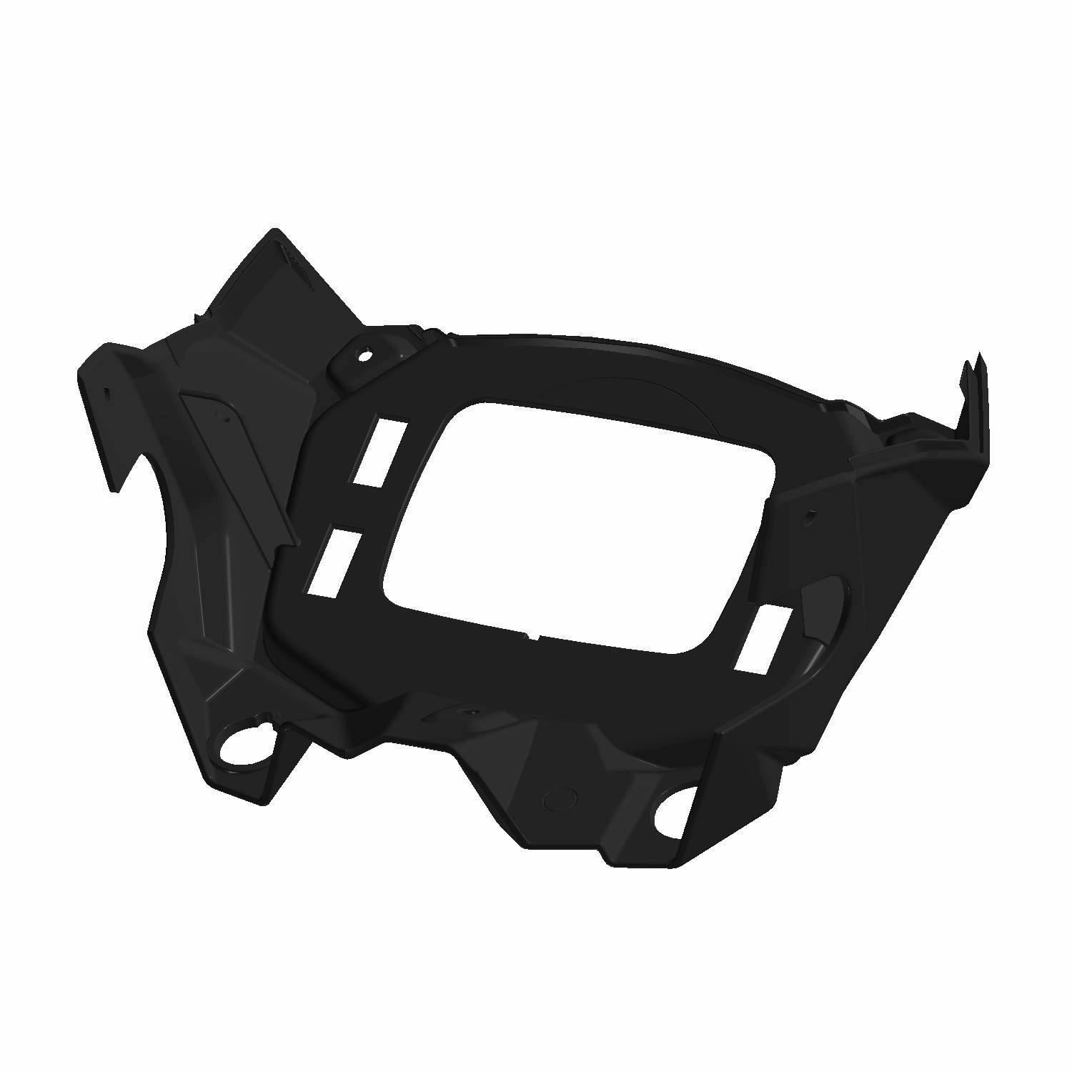 POD-HDLT RR W/RND CUTOUT3 BLK