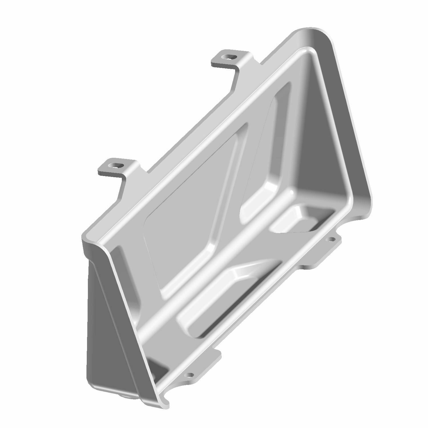 RACK-REAR COVER SPMN TRG BLK