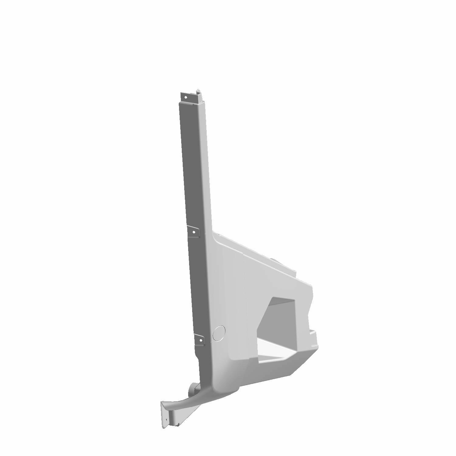 FENDER-REAR ROCKER LH BLK