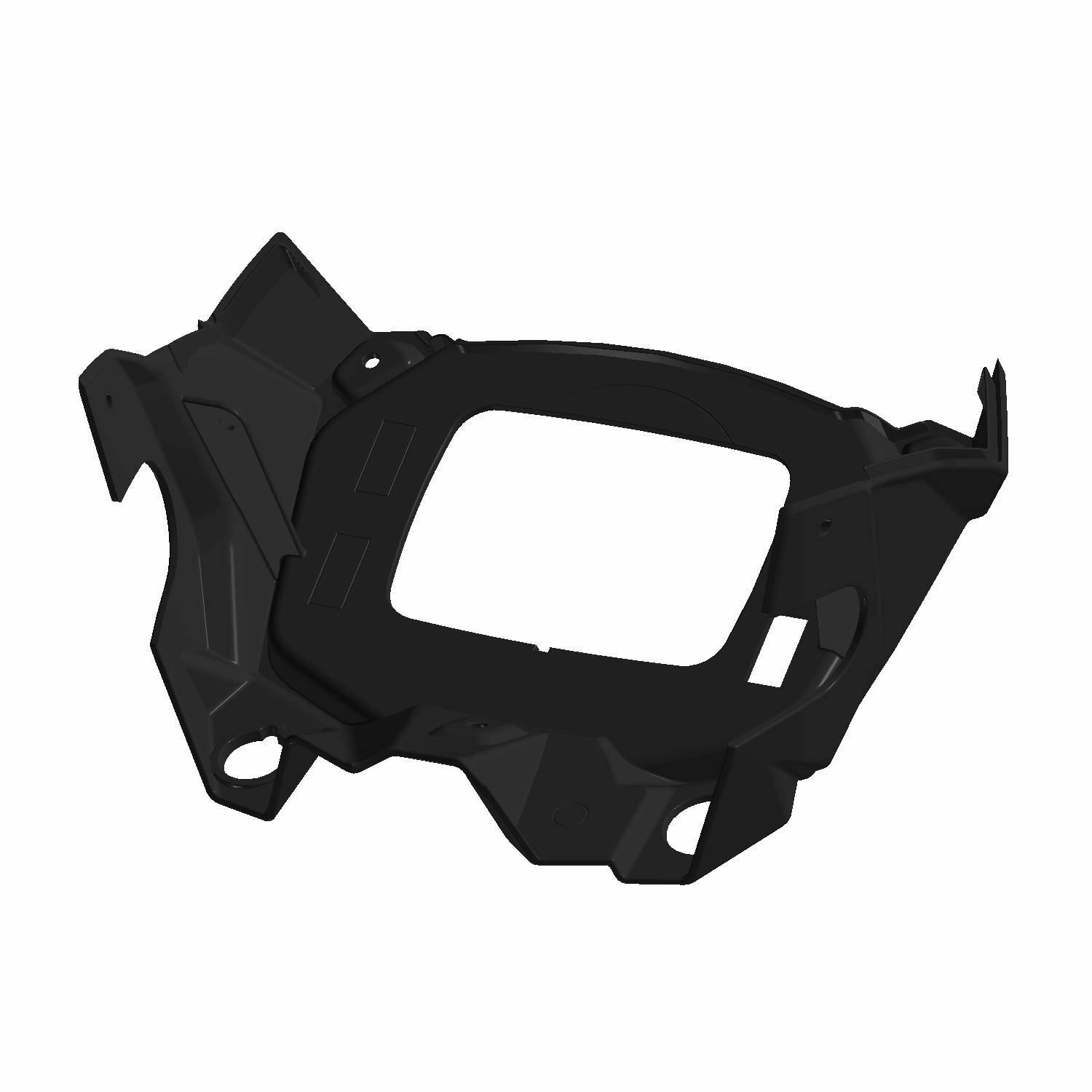 POD-HDLT RR W/SQR CUTOUT1 BLK
