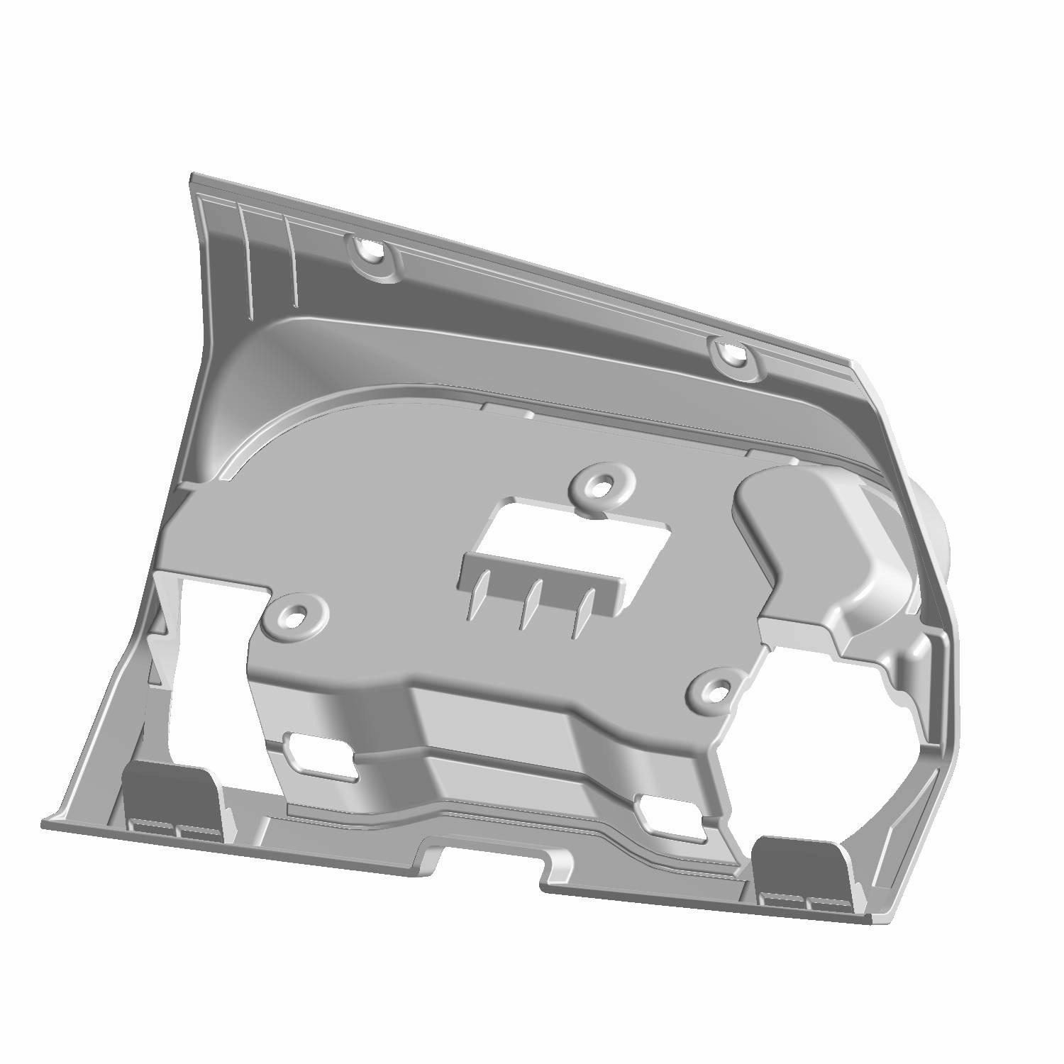 DASH-GAUGE HOOD C4 BLK