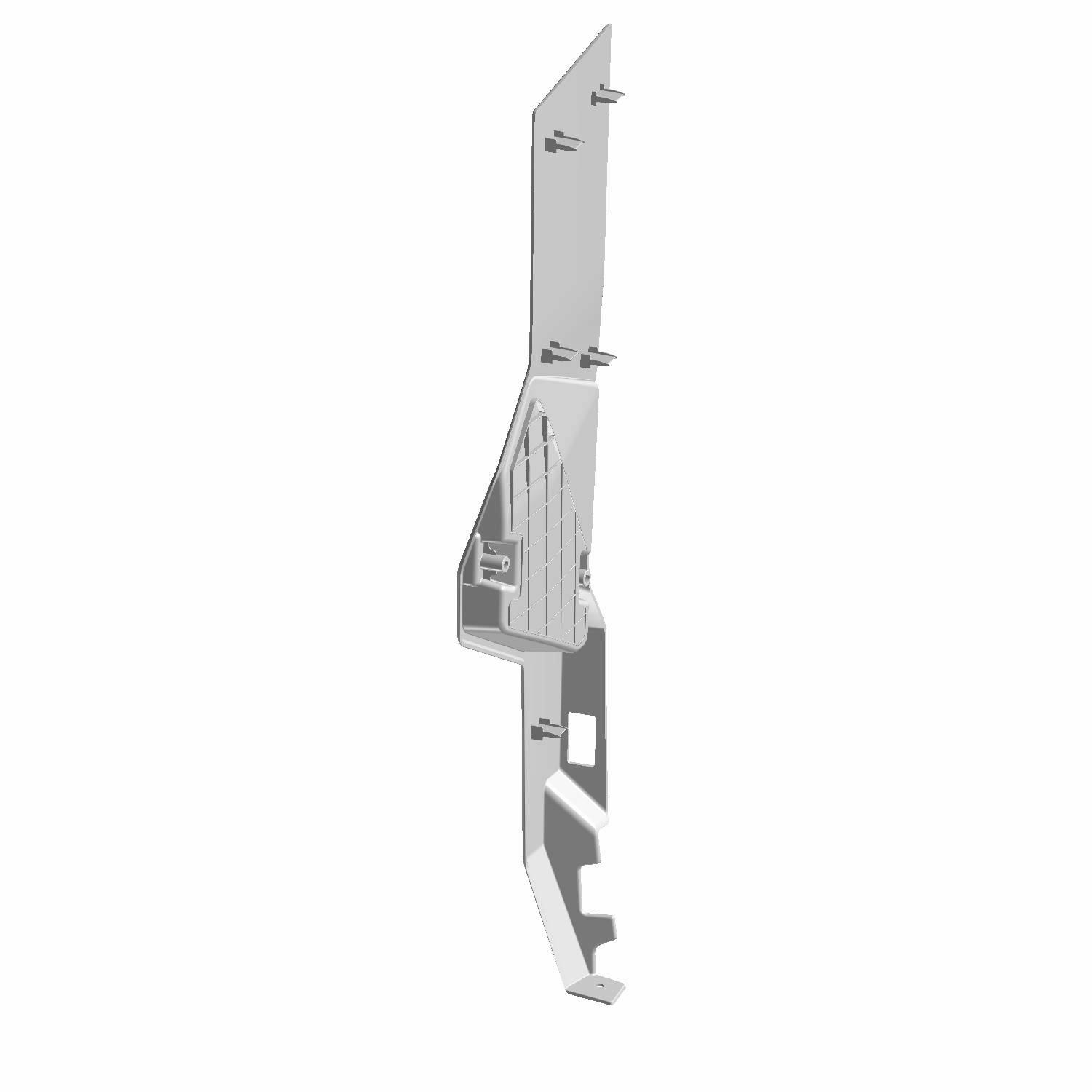 PANEL-TRIM INNER POW RH BLK