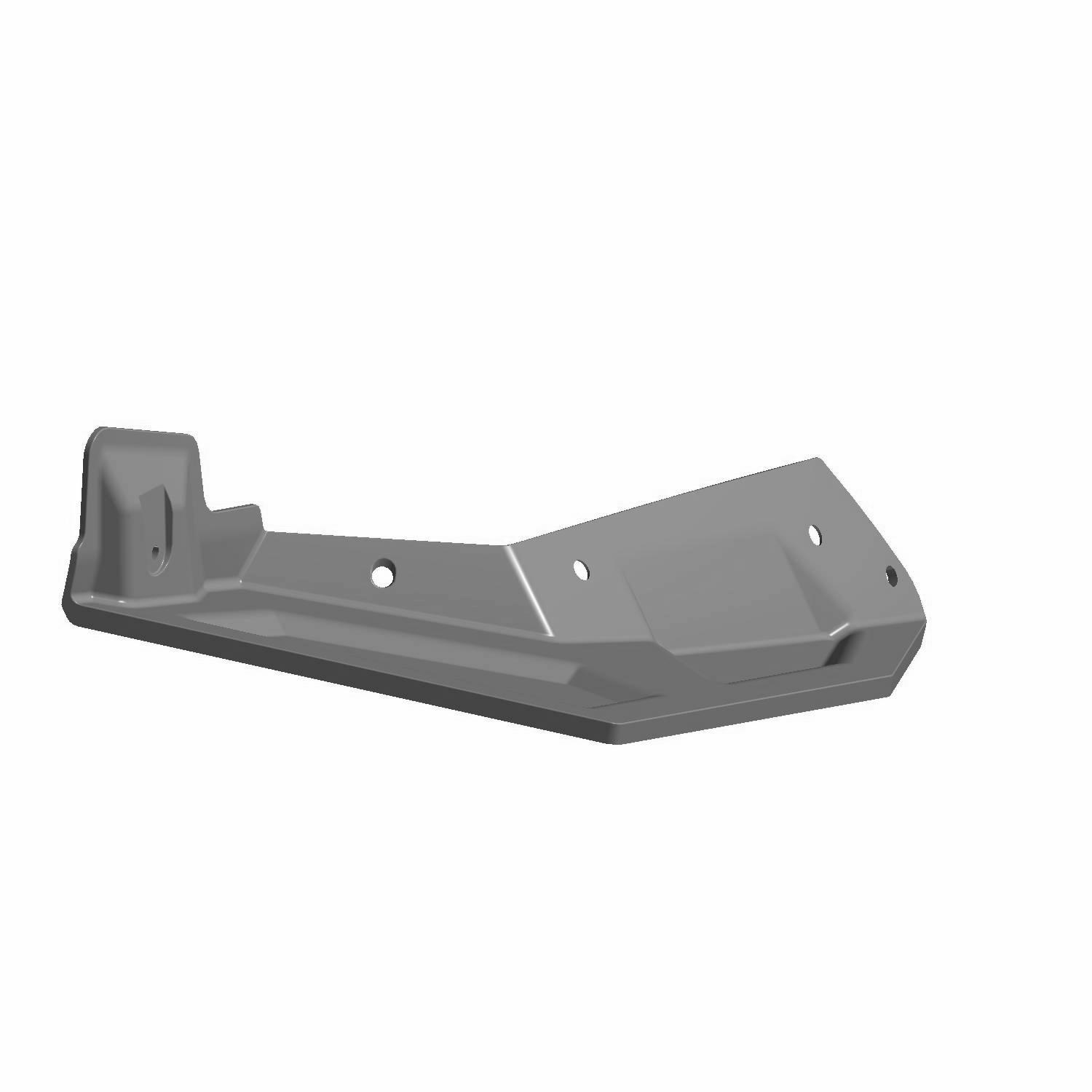 FENDER-FLARE REAR LH BLK