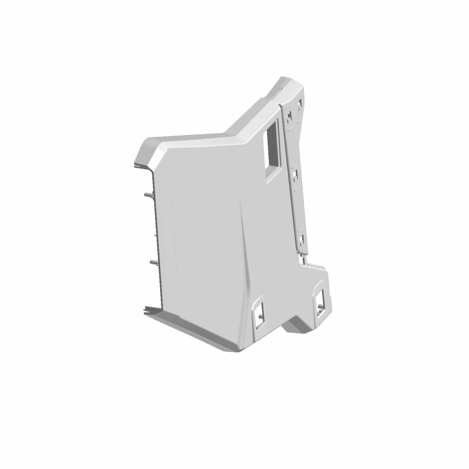 PANEL-RR DOOR OUTER LWR LH BLK