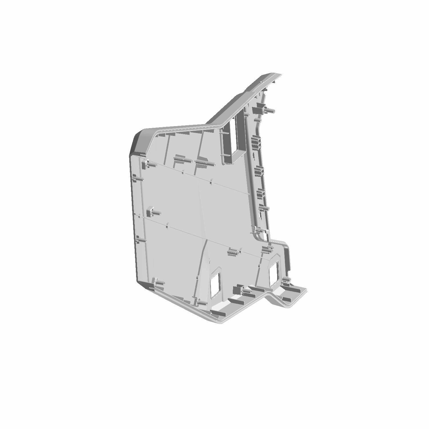 PANEL-RR DOOR OUTER LWR RH BLK