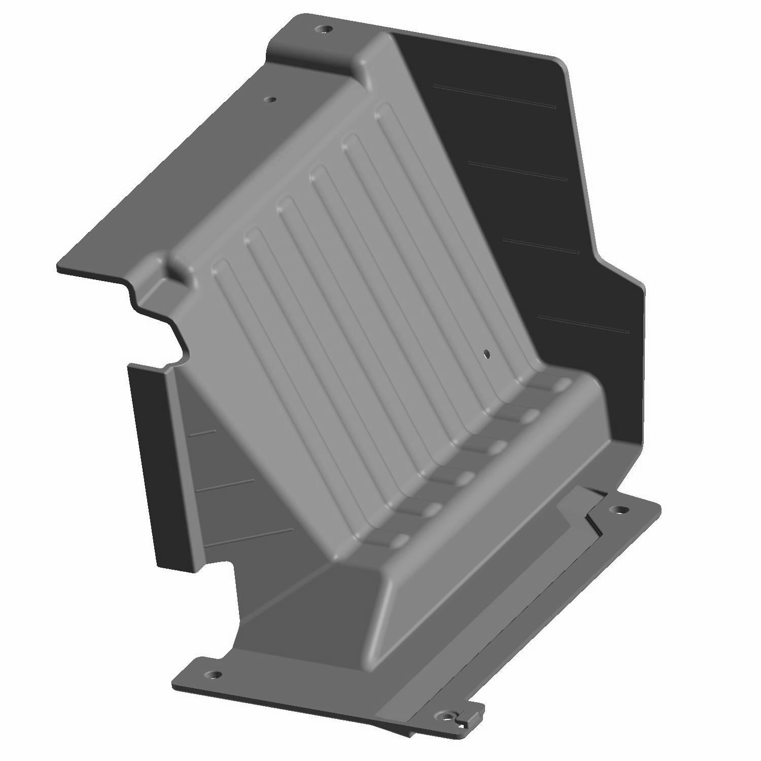 WHEEL-LINER REAR LH BLK