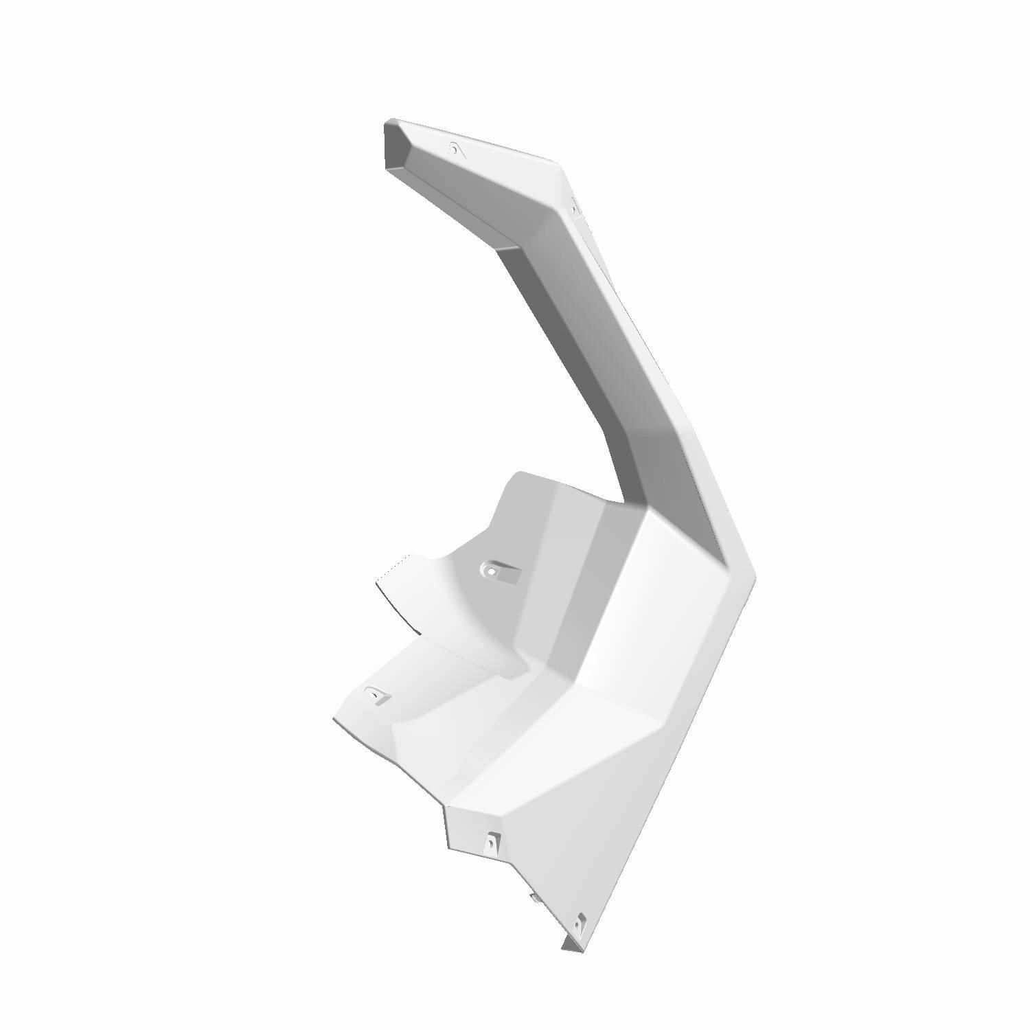 FENDER-FRONT FLARE LH AVL GRAY