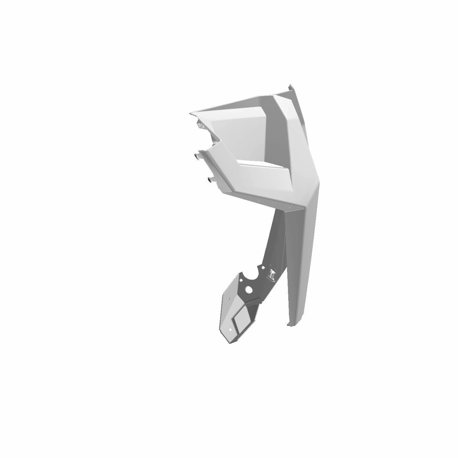 FENDER-REAR FLARE LH AVL GRAY