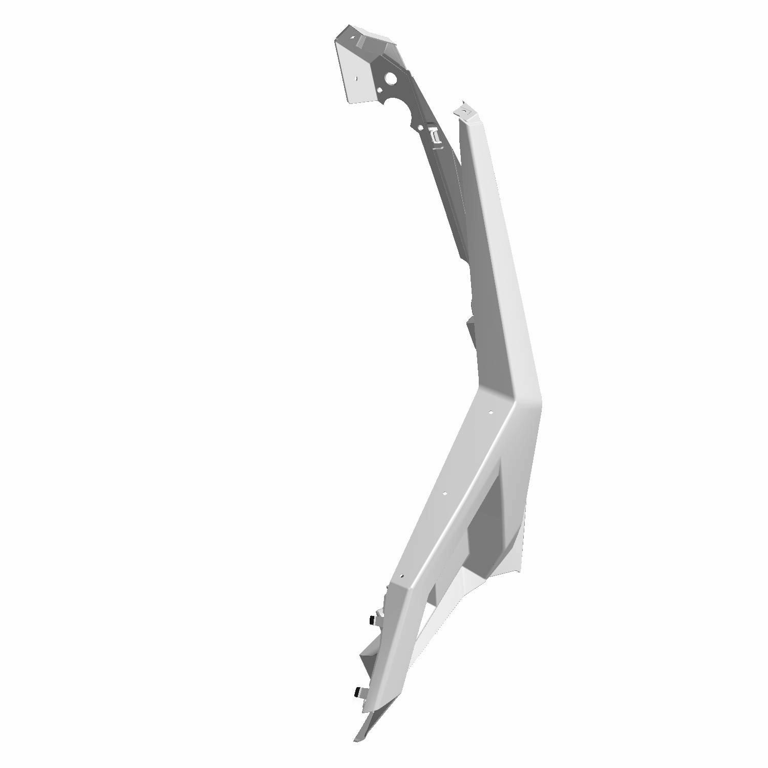 FENDER-REAR FLARE RH AVL GRAY