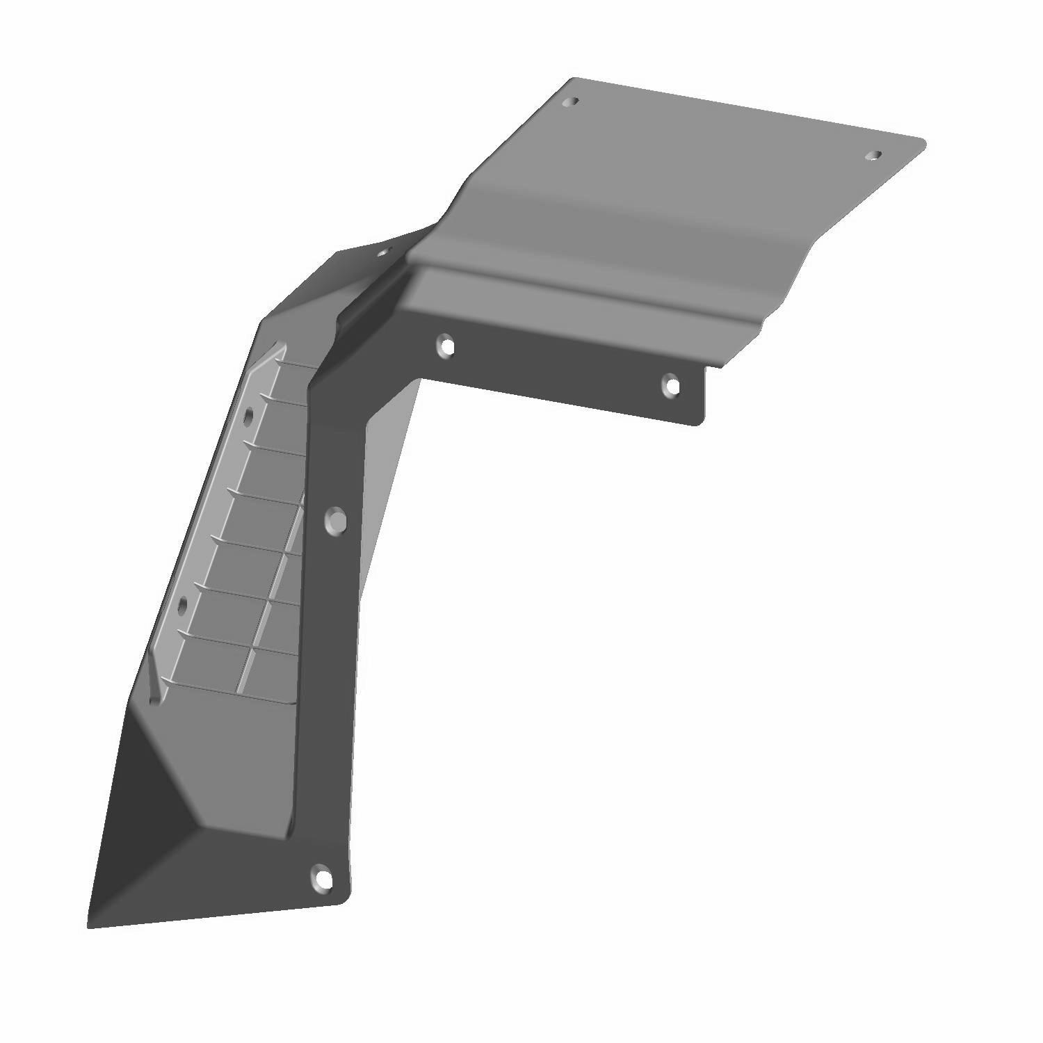 PANEL-FOOTREST PASSENGER BLK
