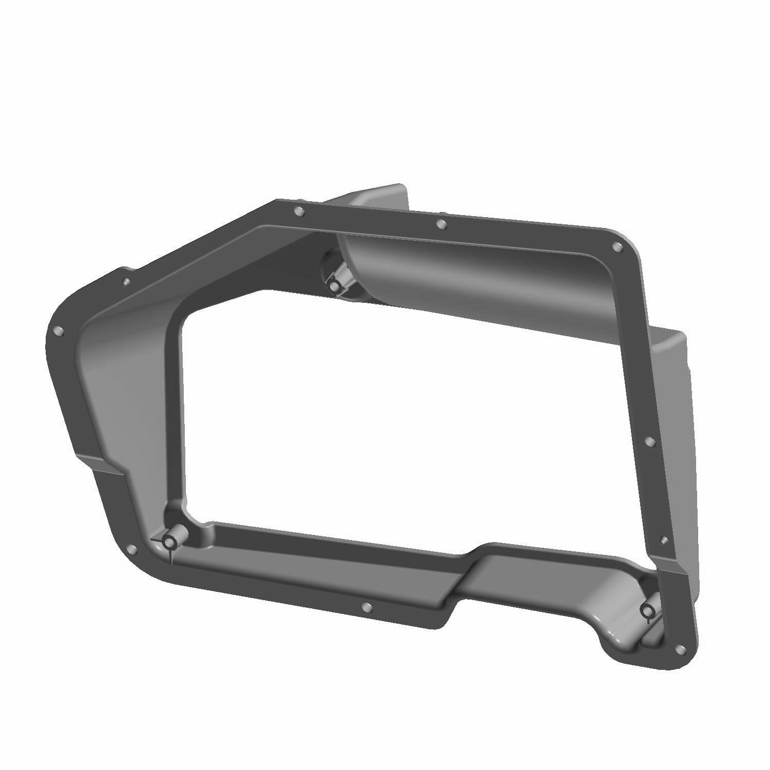 STORAGE-DASH FRONT RH UPR BLK