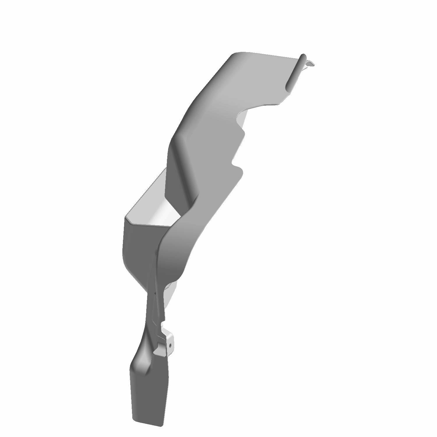 GUARD-MUD FRONT RH BLK