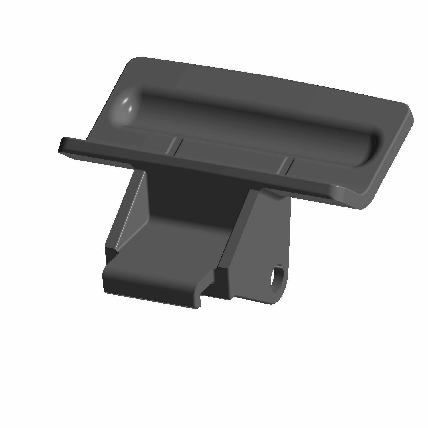 LATCH-STORAGE CONSOLE BLK