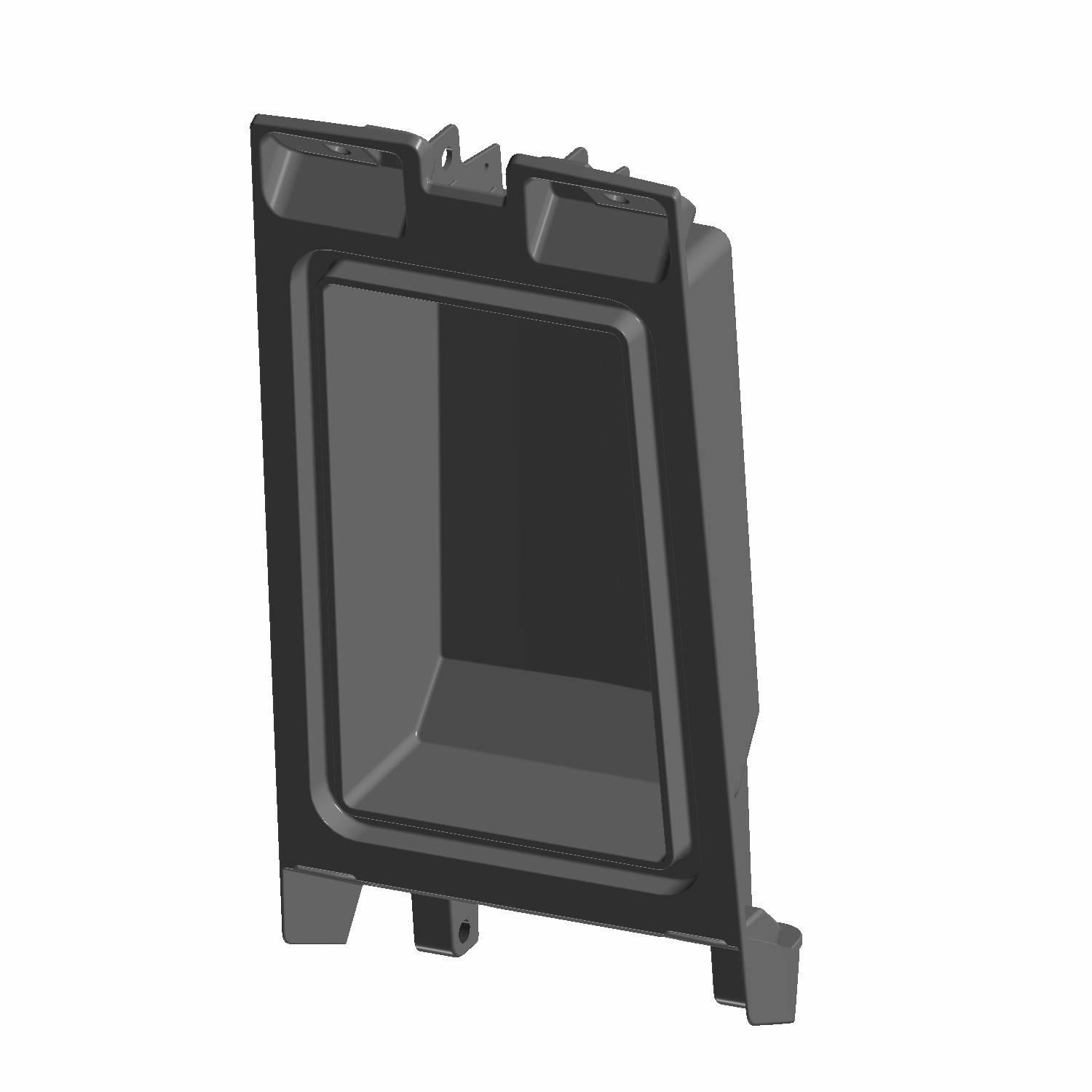 BIN-CONSOLE STORAGE RR UPR BLK