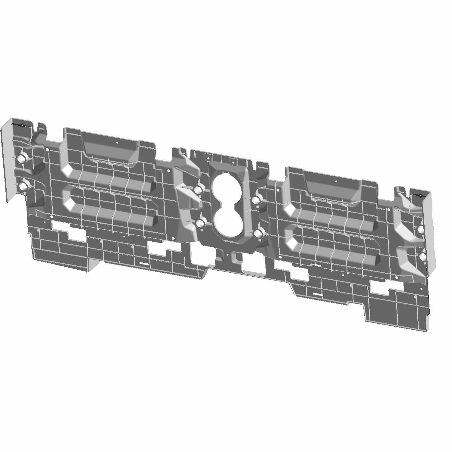 PANEL-UNDERSEAT REAR BLK