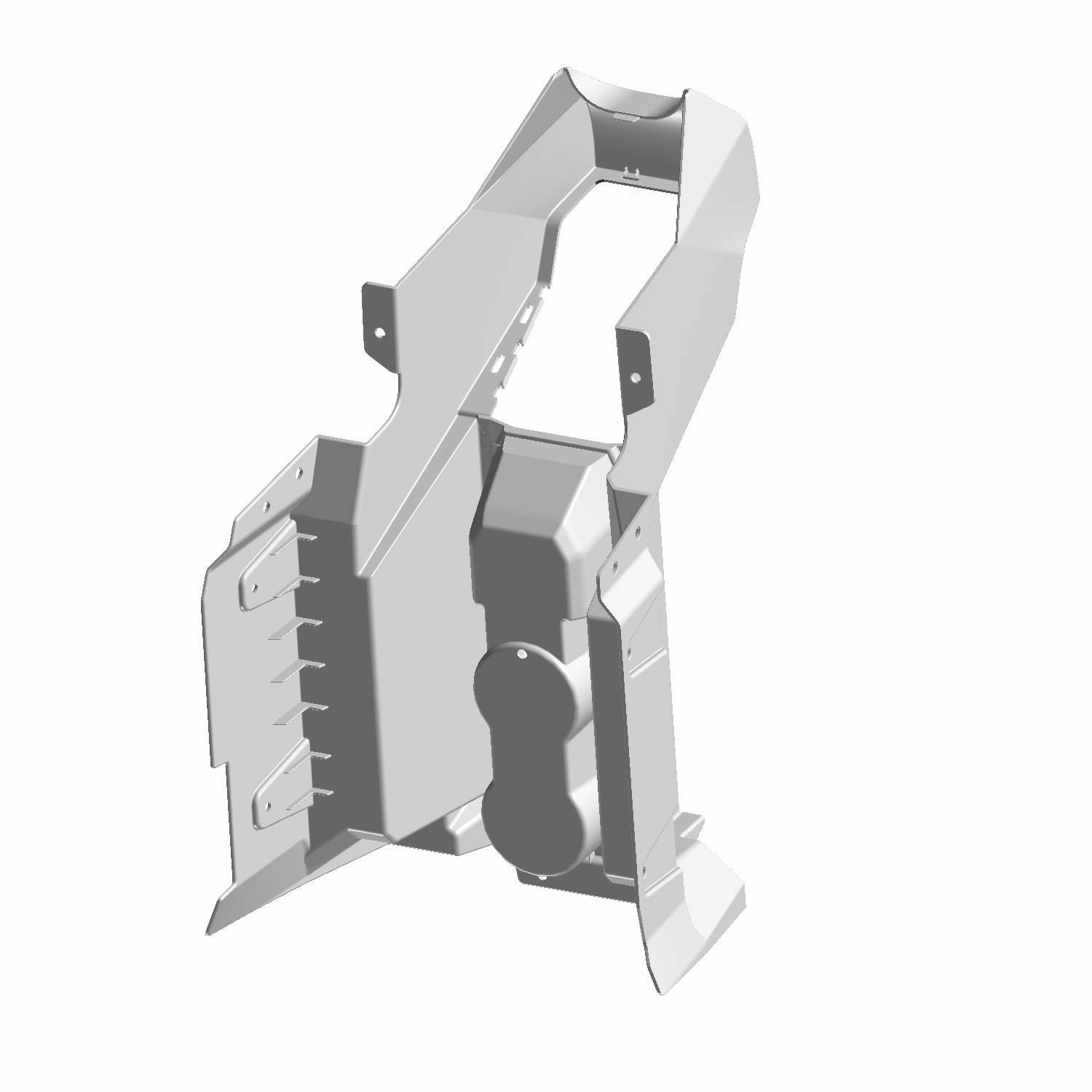 CONSOLE-CENTER REAR BLK MP