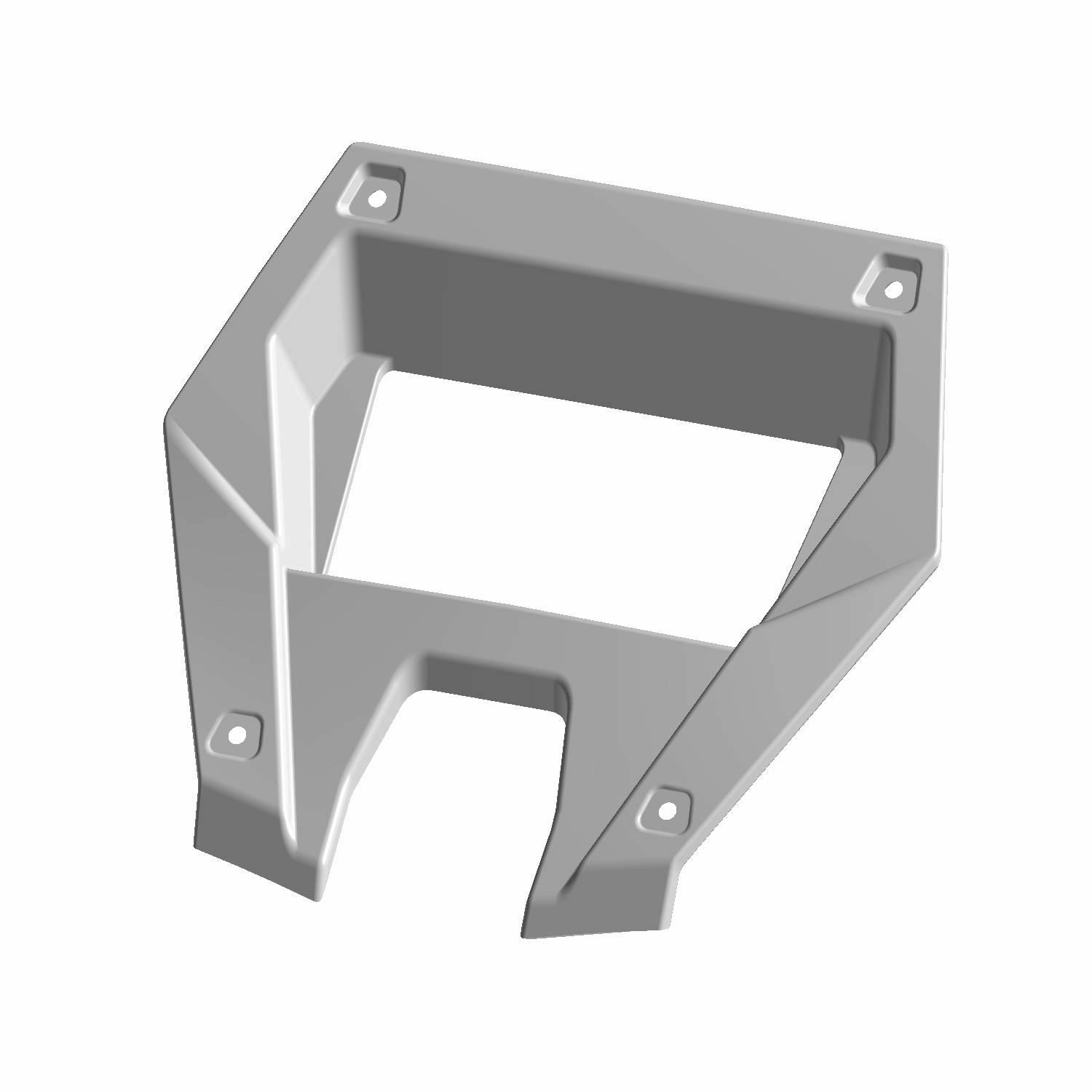 COVER-FRONT BUMPER BLK