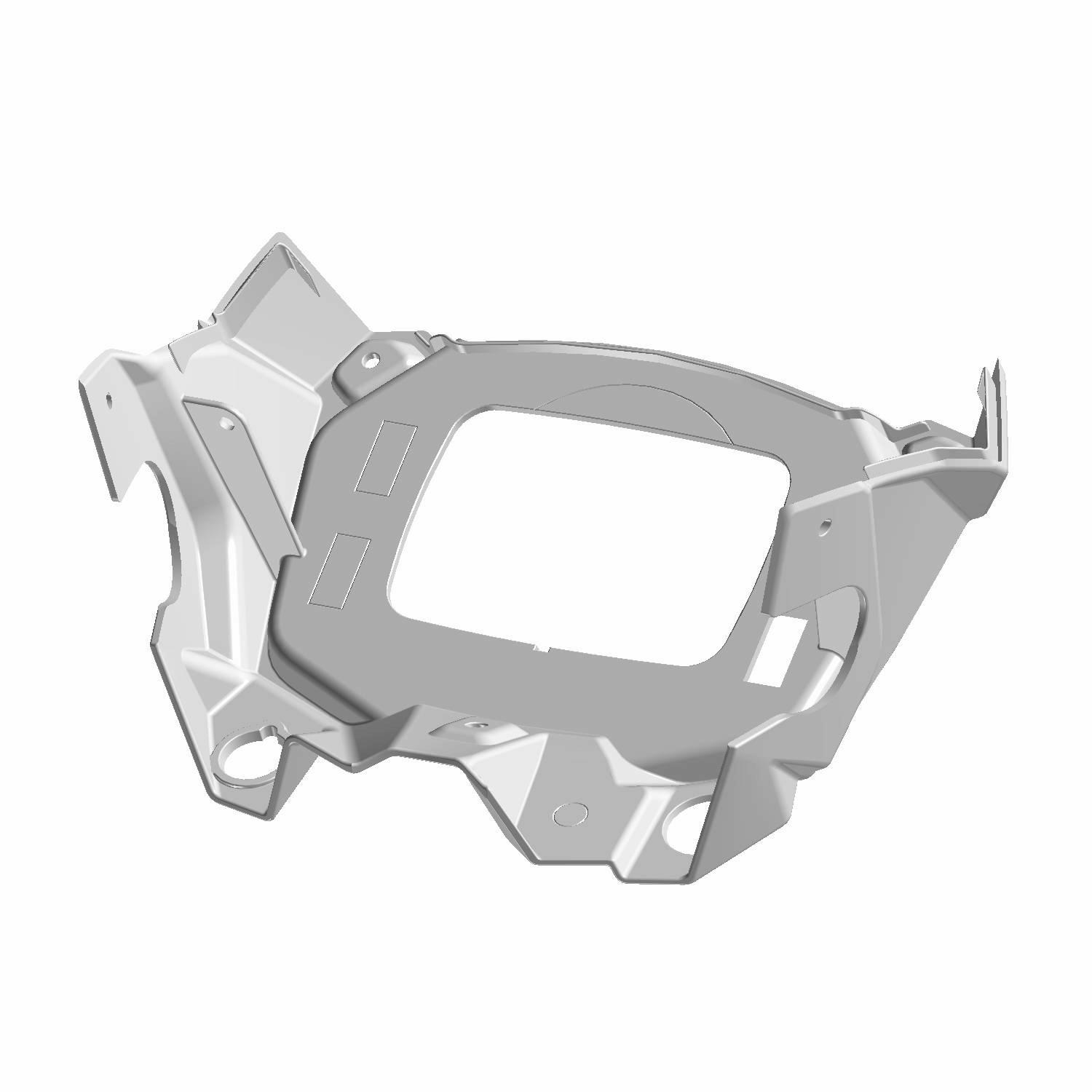 POD-HDLT RR W/SQR CUTOUT1 BLK