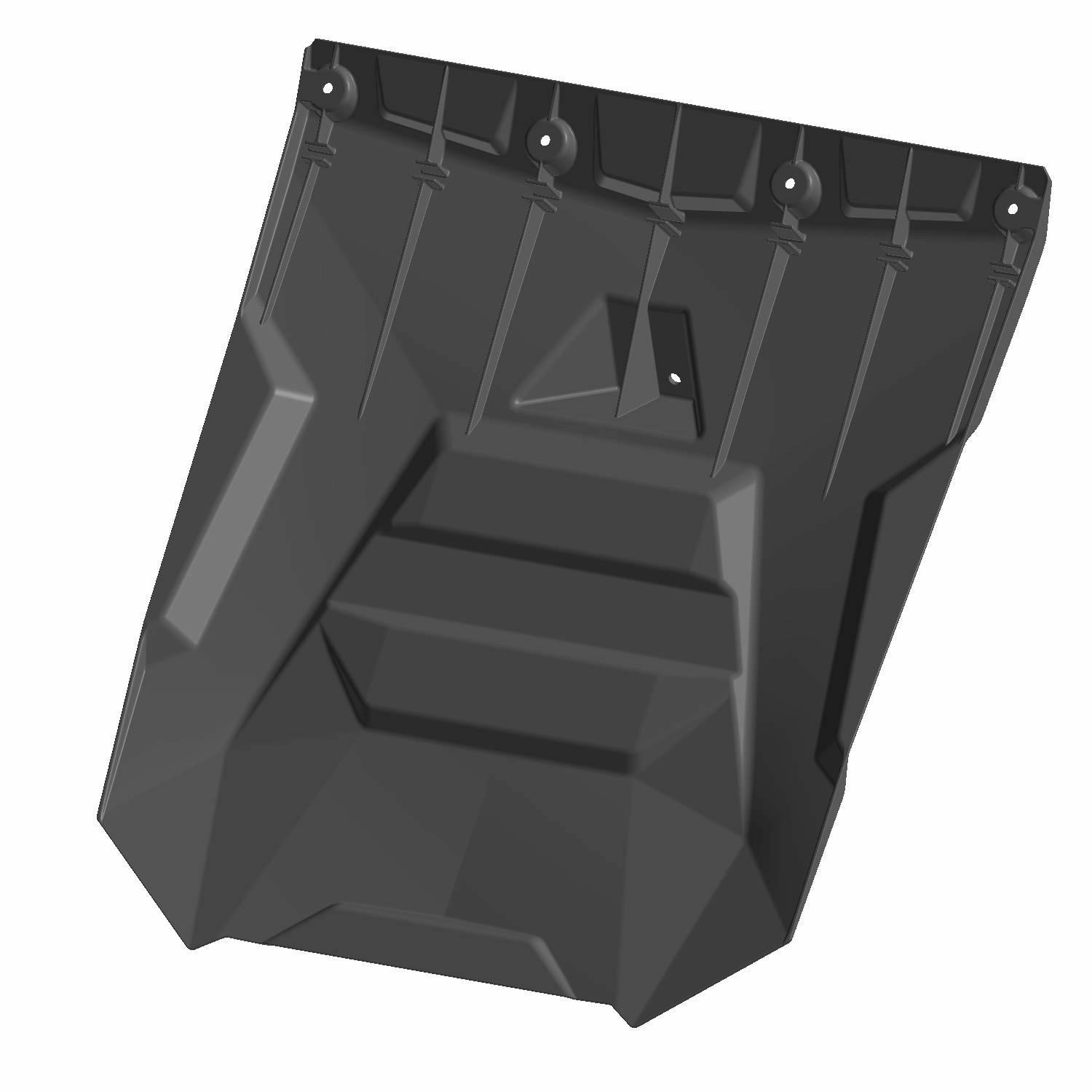 FLAP-SNOW W/HOLE BLK