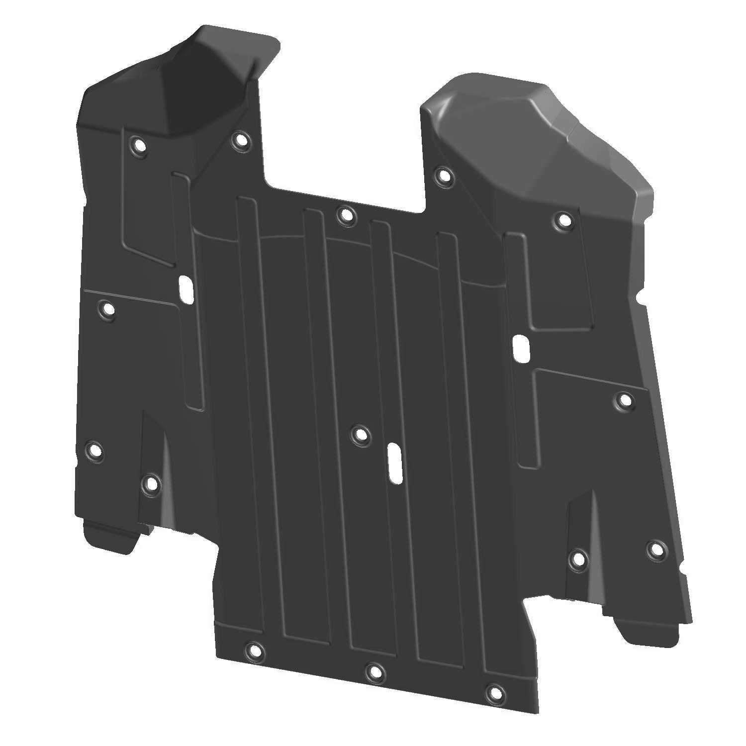 PLATE-SKID FRONT BLK