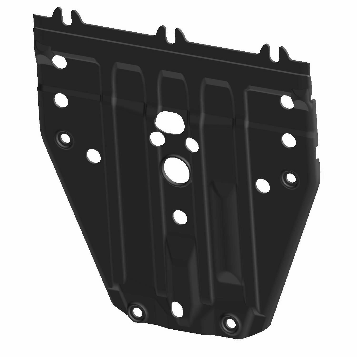 PLATE-SKID REAR BLK