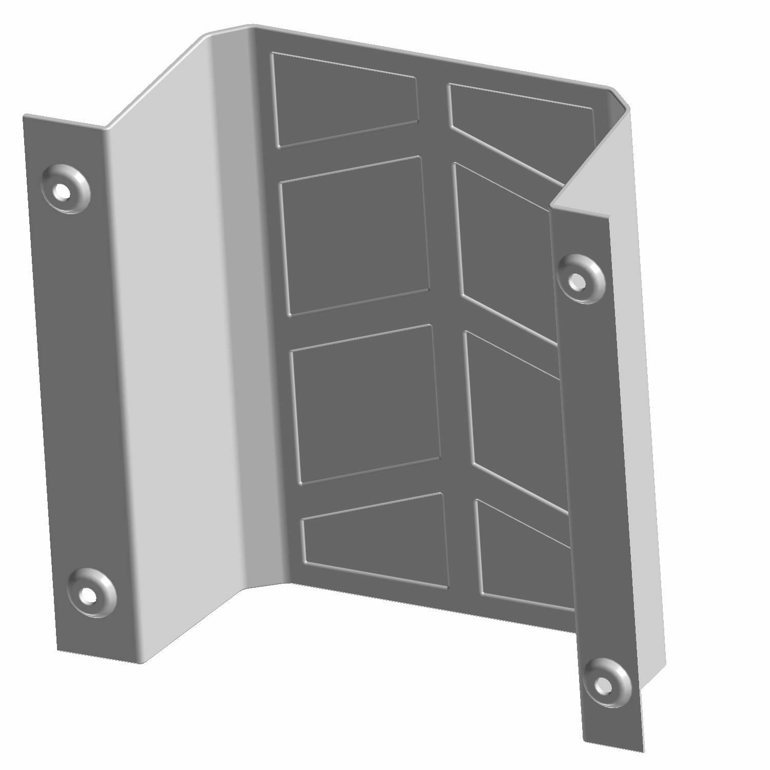 COVER-TUNNEL FLOOR REAR BLK