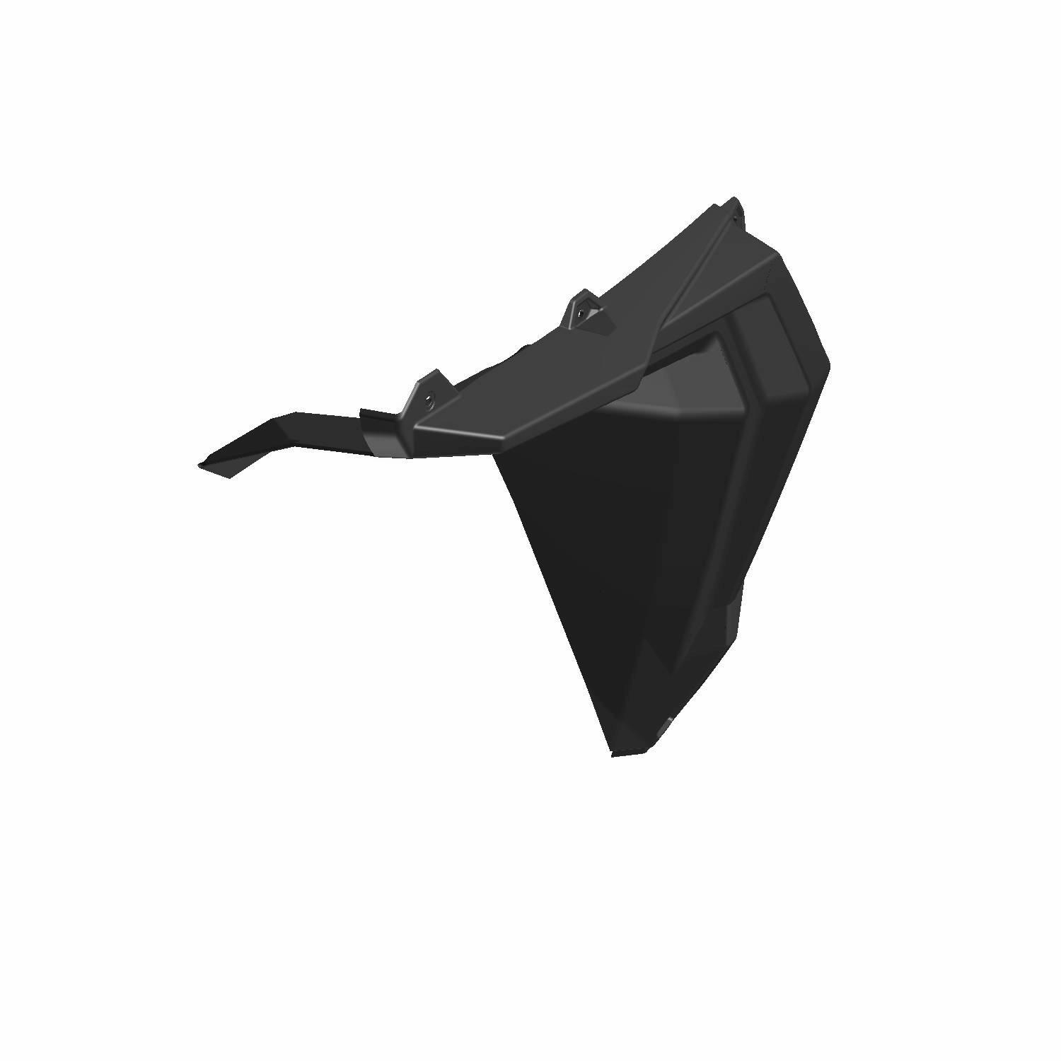 FENDER-FRONT FLAIR RH BLK