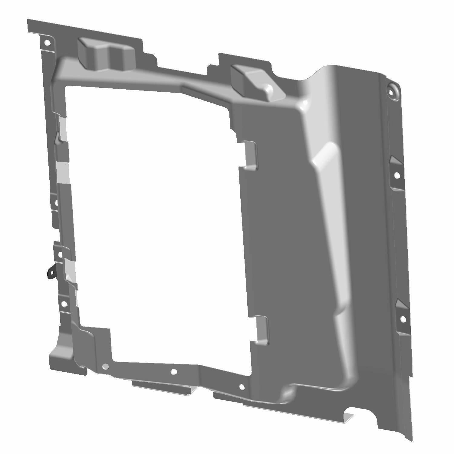 PANEL-UNDERSEAT LH BLK