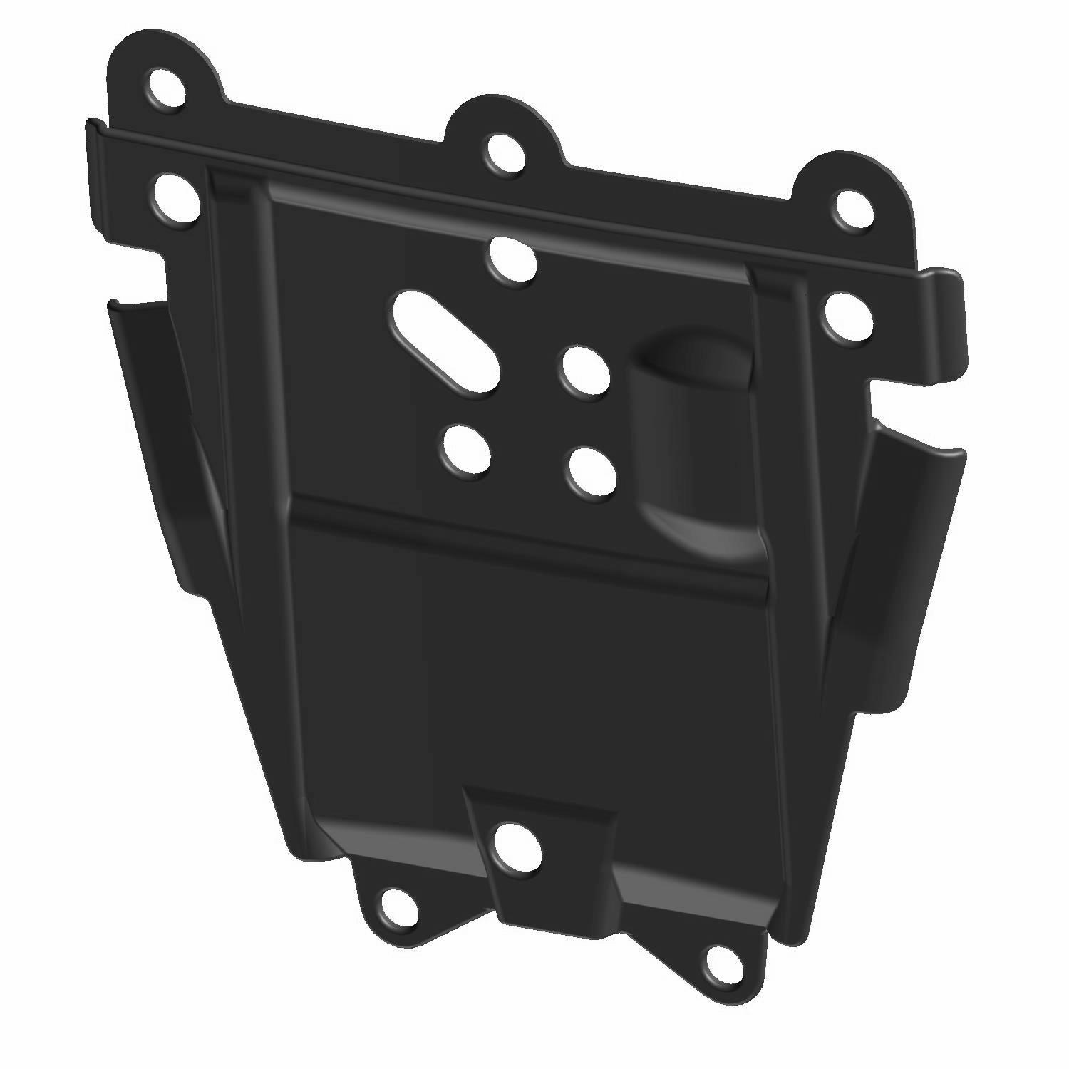 PLATE-SKID REAR BLK