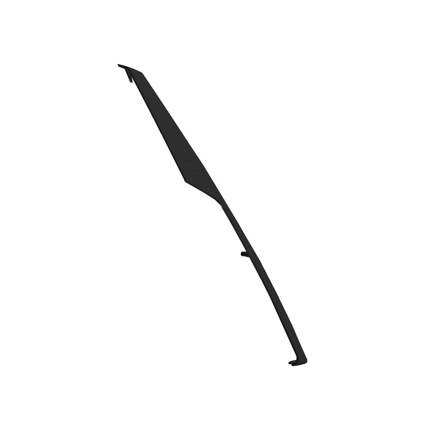 TRIM-CONSOLE RH IN-MLD CRSRBLK