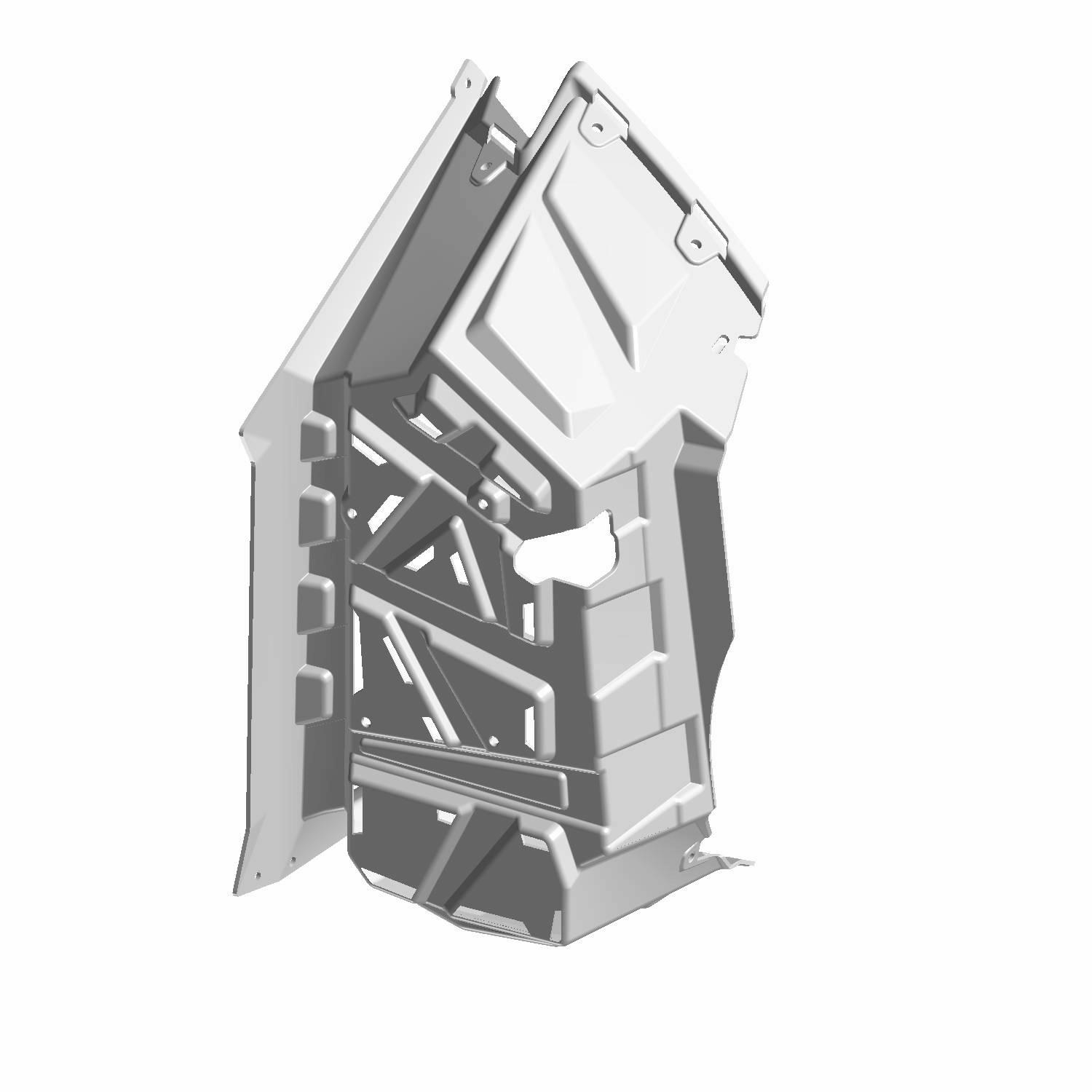 FOOTWELL-RH MOD 3.0 BLK