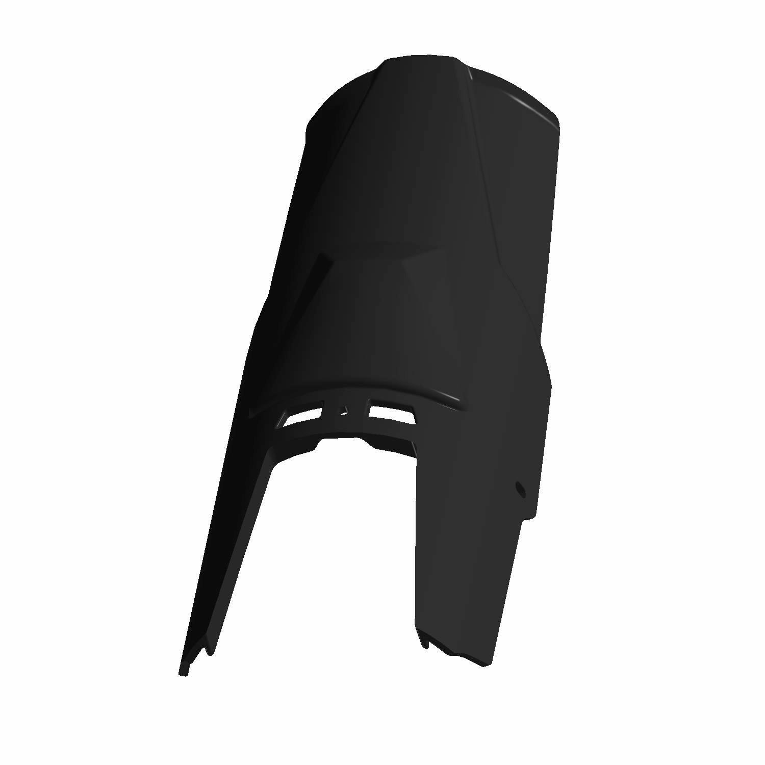 GUARD-SHOCK ROD REAR BLK