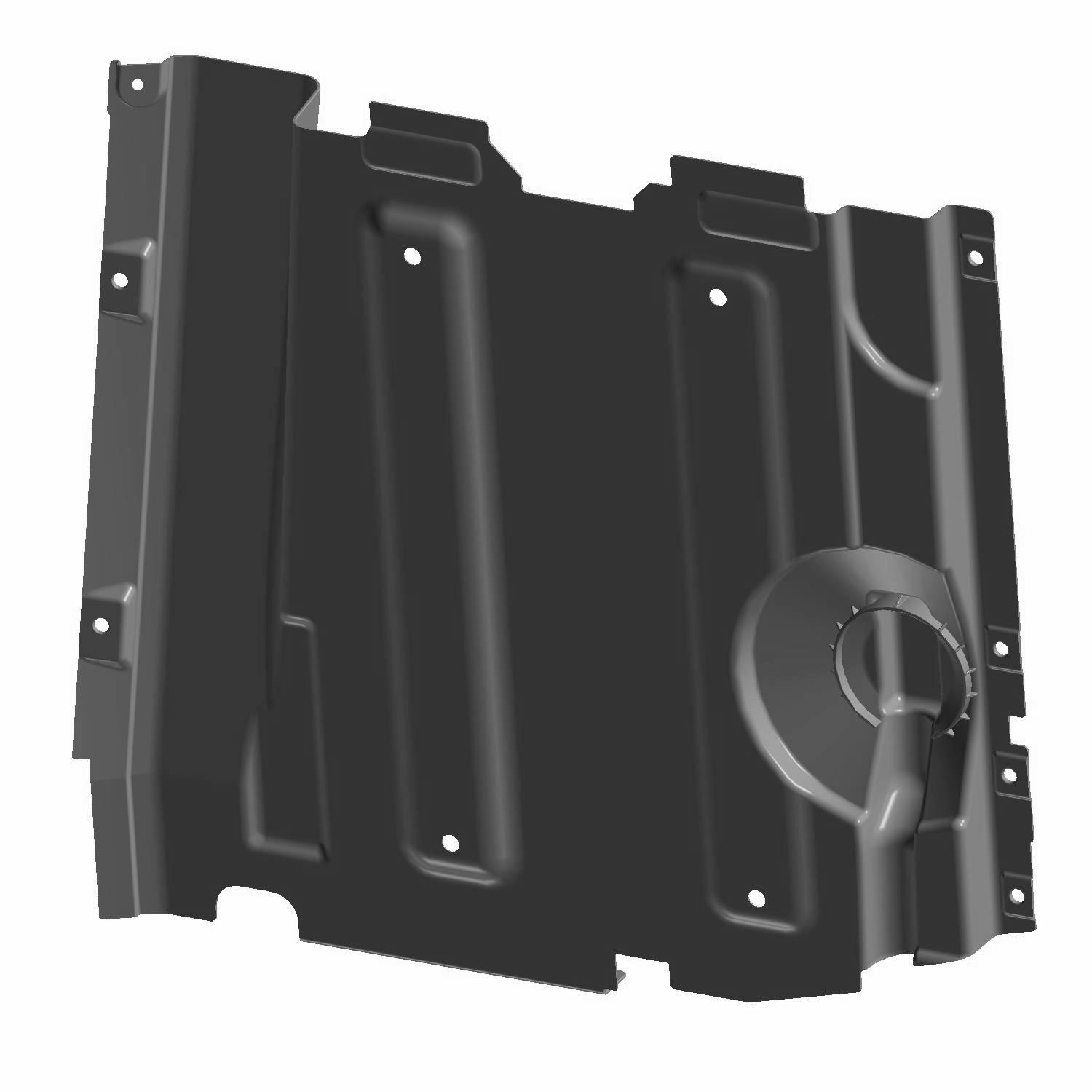 PANEL-UNDERSEAT RH ROUTER BLK