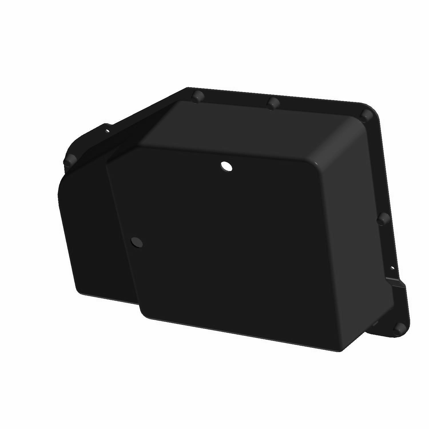 STORAGE-DASH FRONT RH LWR BLK